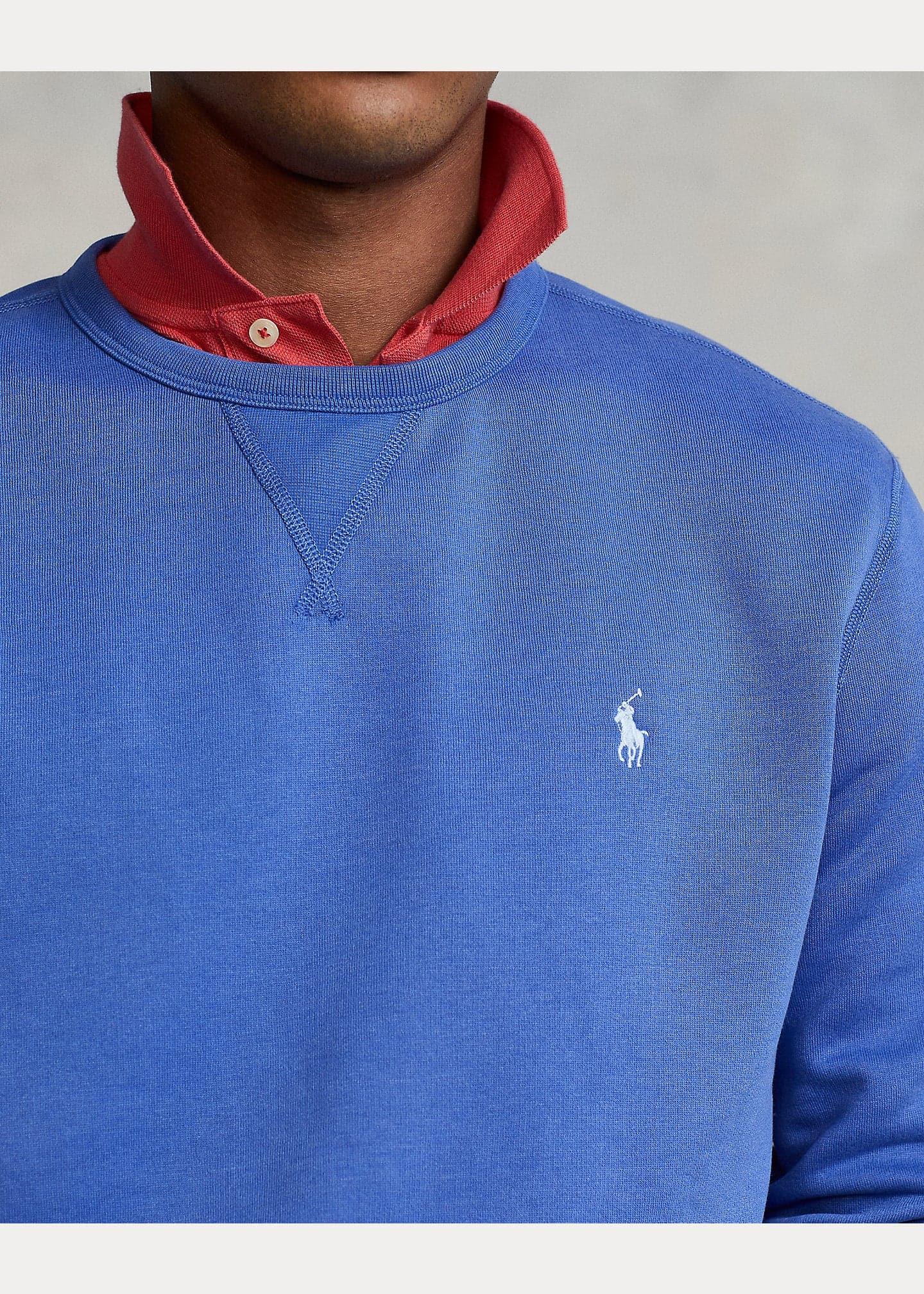Laflamme- Pull de coton bleu - Ralph lauren