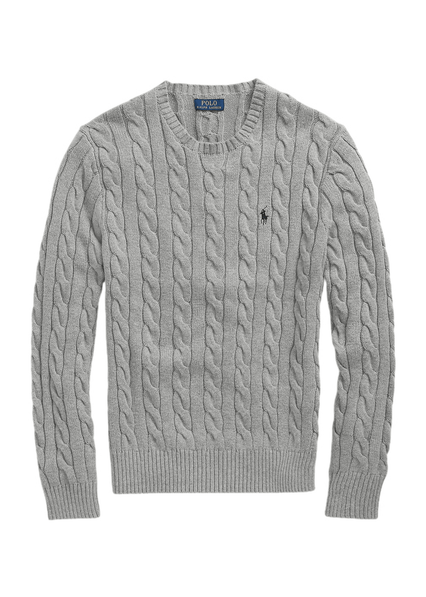 Laflamme- Pull de coton gris - Ralph lauren