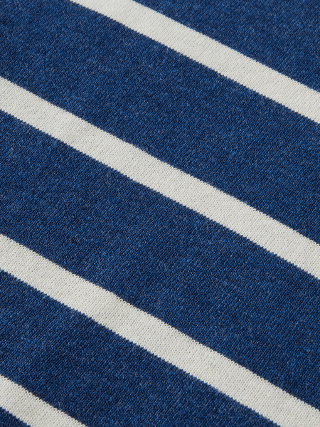 Laflamme- Pull de coton ligné bleu et blanc - SCOTCH&SODA