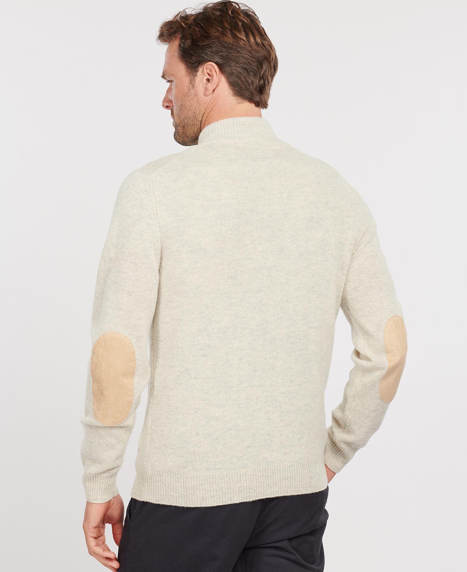 Laflamme- Pull de laine à boutons crème - Barbour