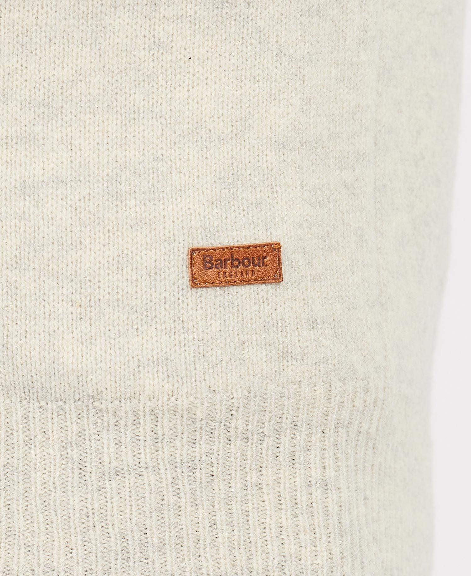 Laflamme- Pull de laine à boutons crème - Barbour