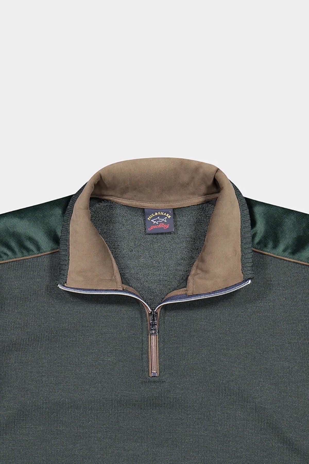 Laflamme- Pull de laine à zip - Paul & Shark