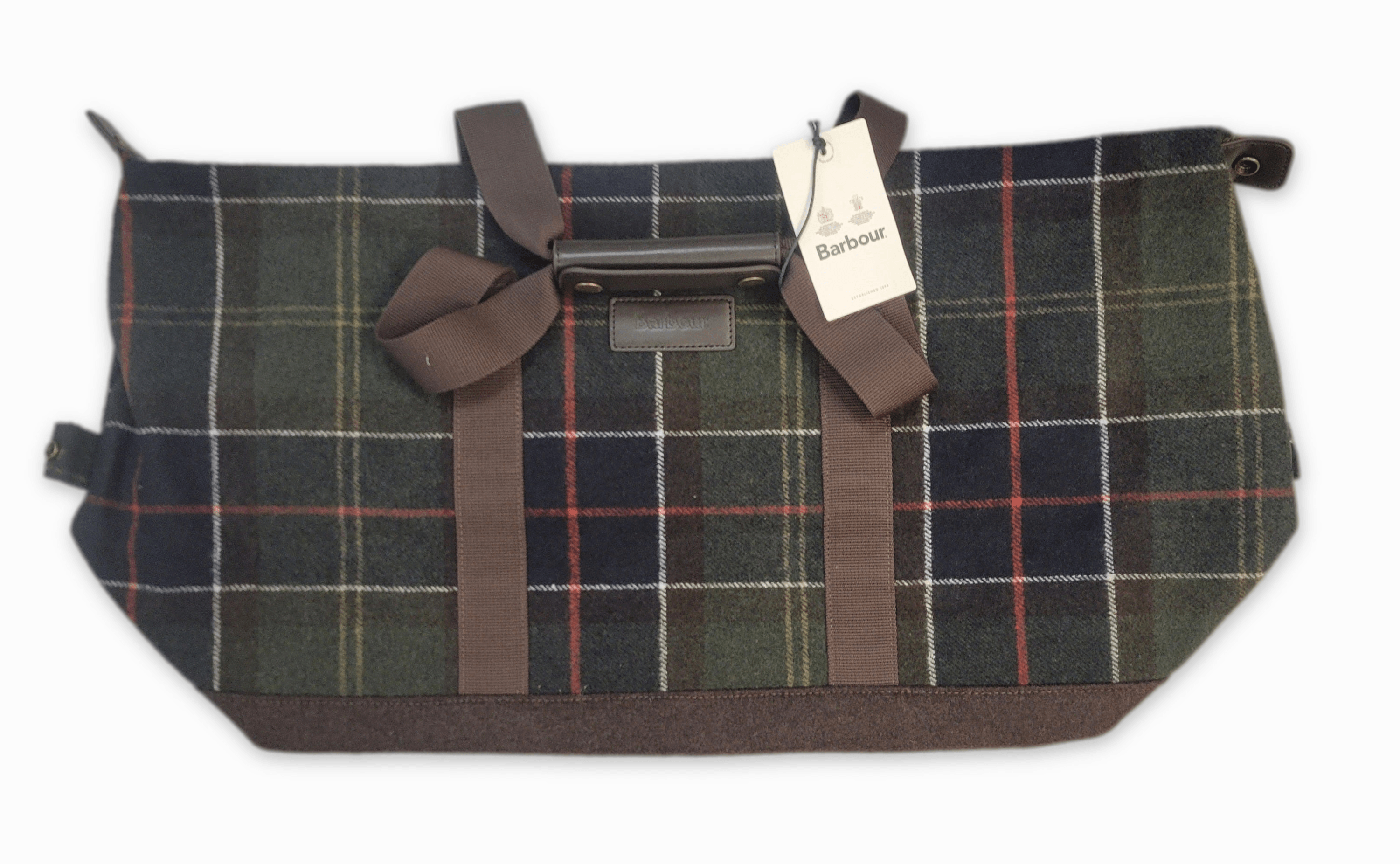 Laflamme- Sac de voyage tartan - Barbour