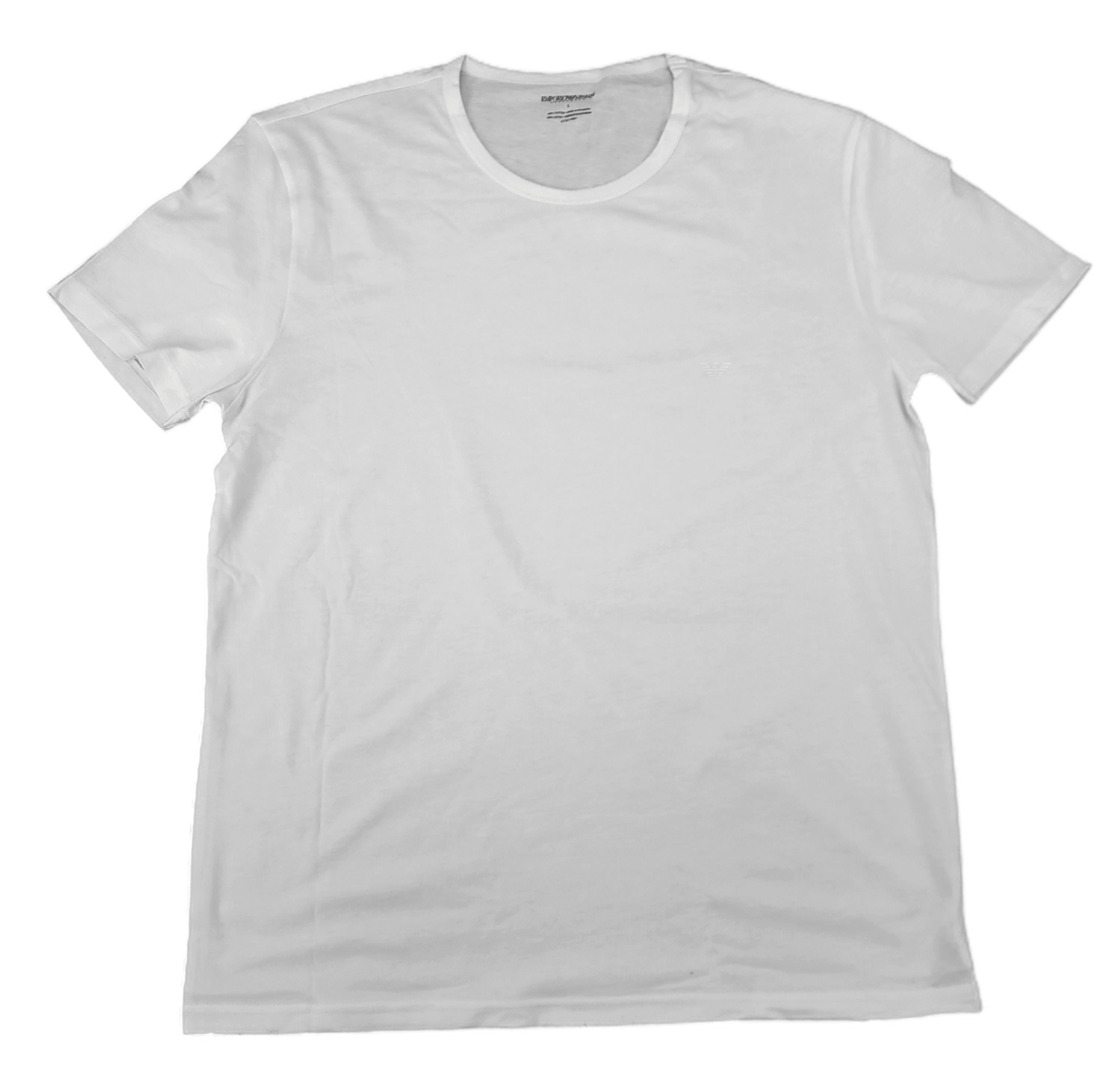 Laflamme- T-shirt blanc en ensemble de 3 - Emporio Armani
