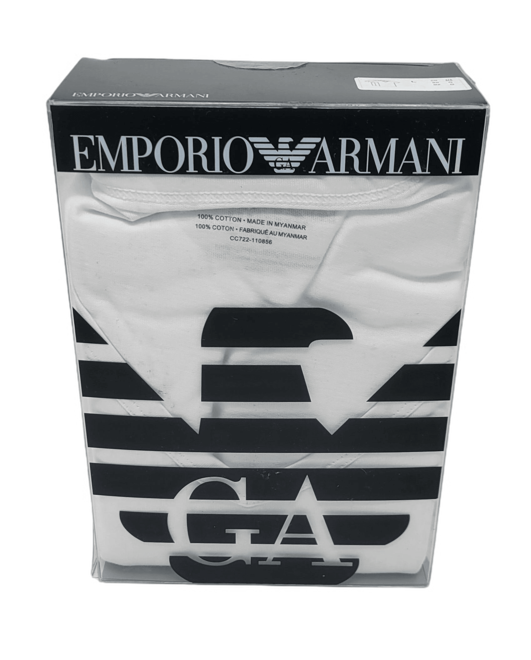 Laflamme- T-shirt col-v en ensemble de 3 - Emporio Armani