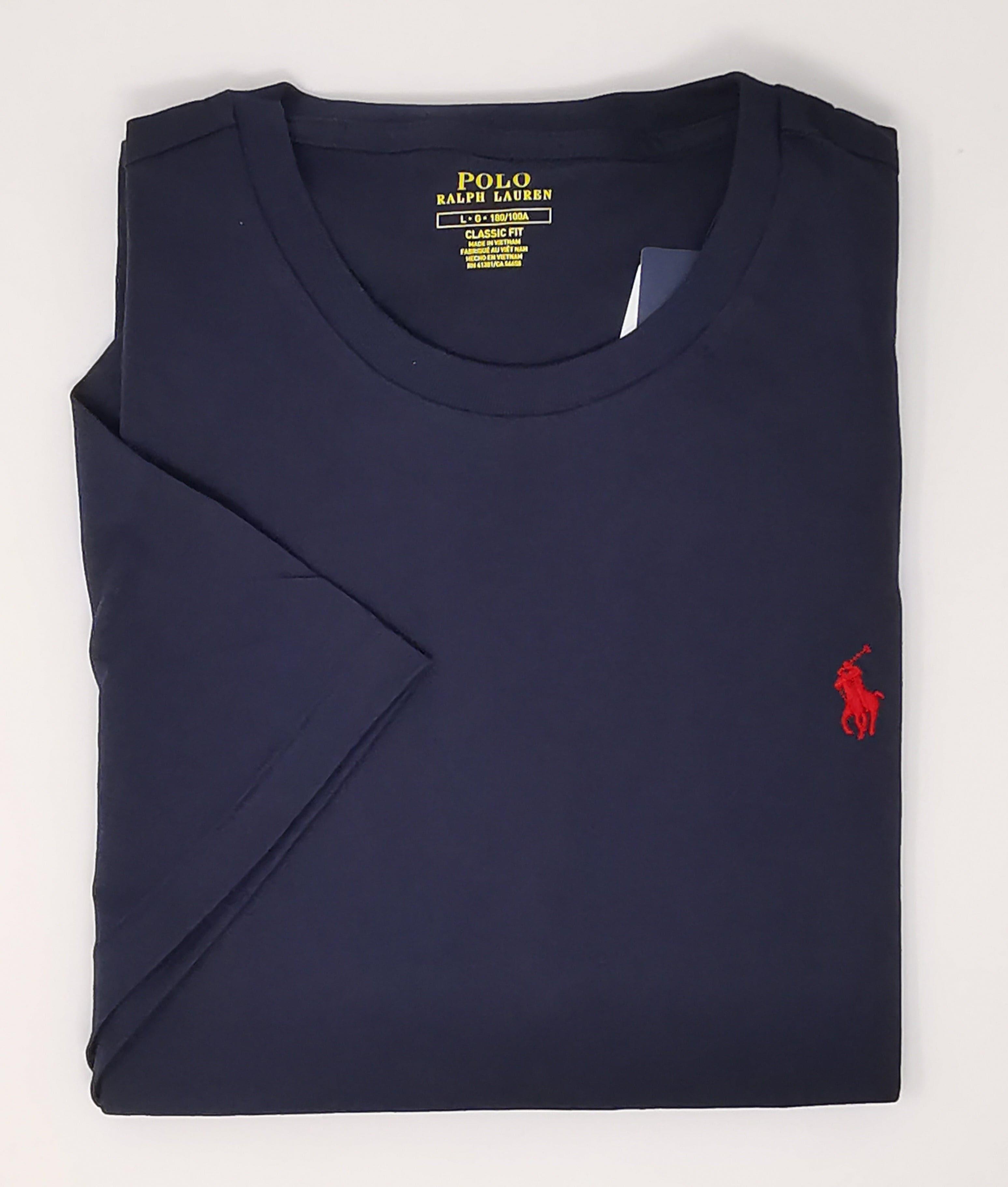 Laflamme- T-shirt de coton marine - Ralph lauren