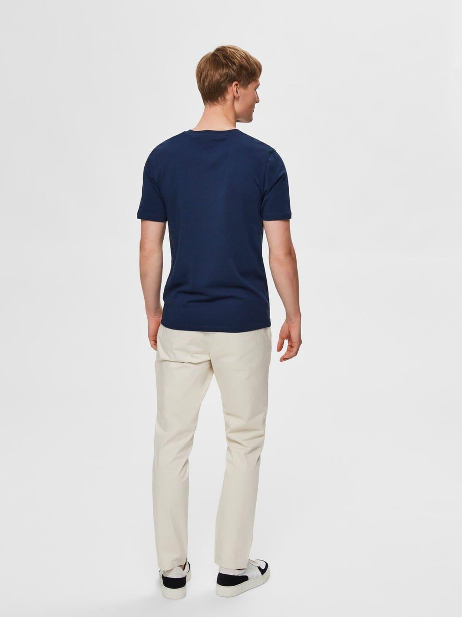 Laflamme- T-shirt marine - Selected
