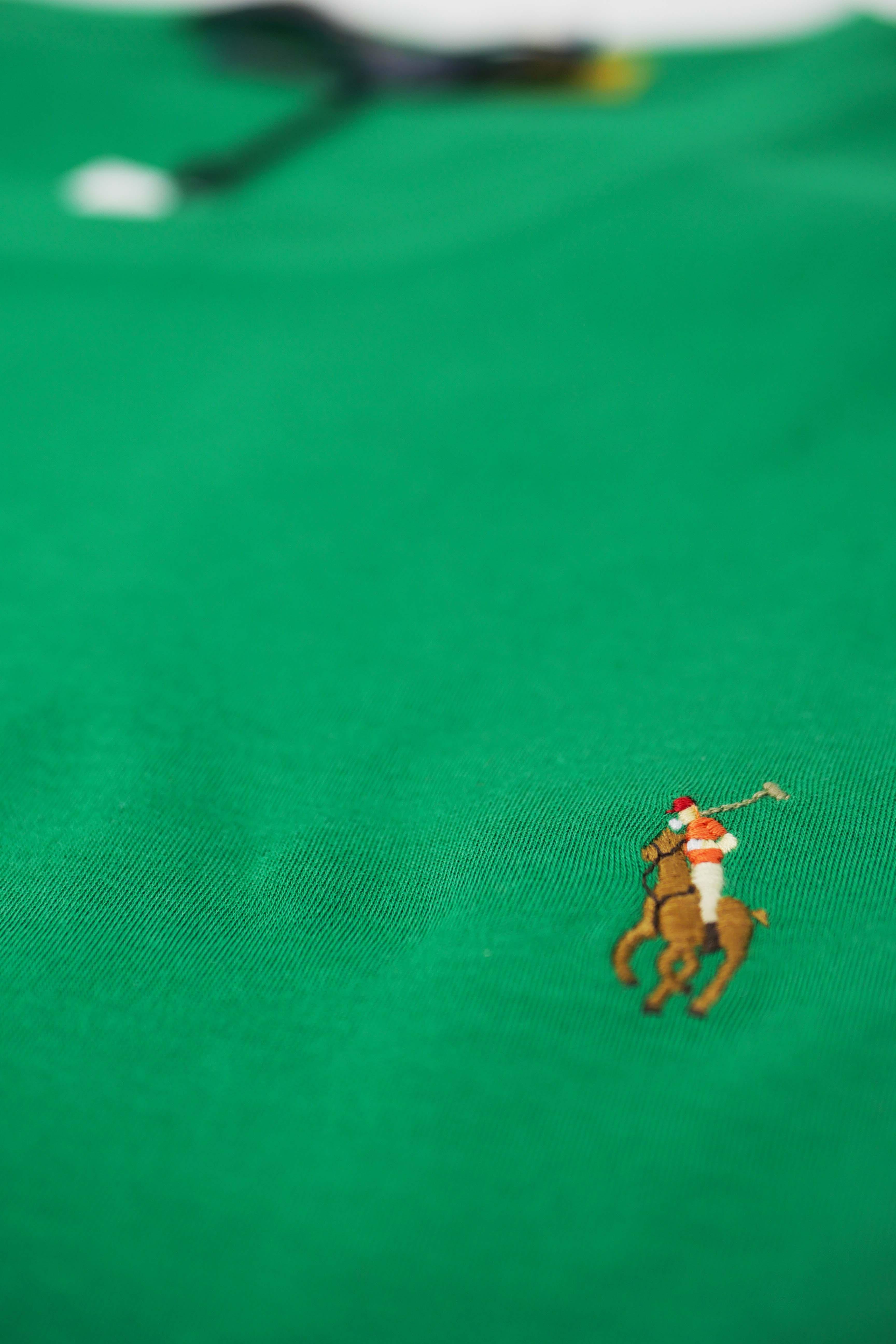 Laflamme- T-shirt vert classique - Ralph lauren