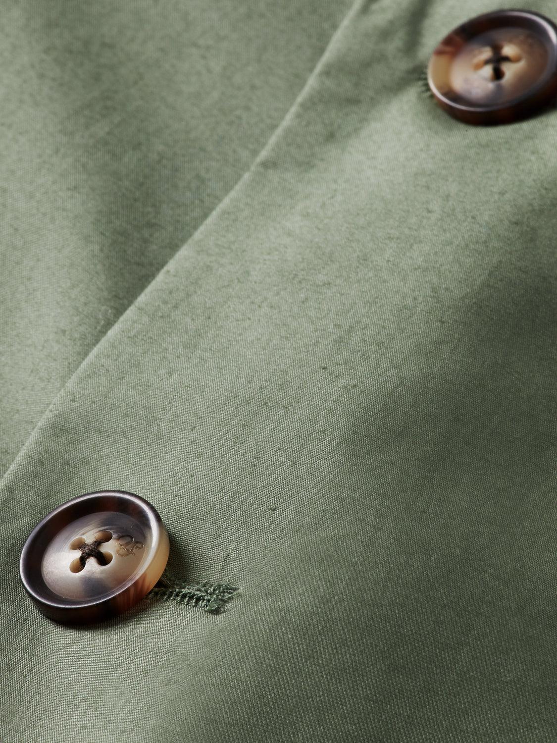 Laflamme- Veston de coton vert - SCOTCH&SODA