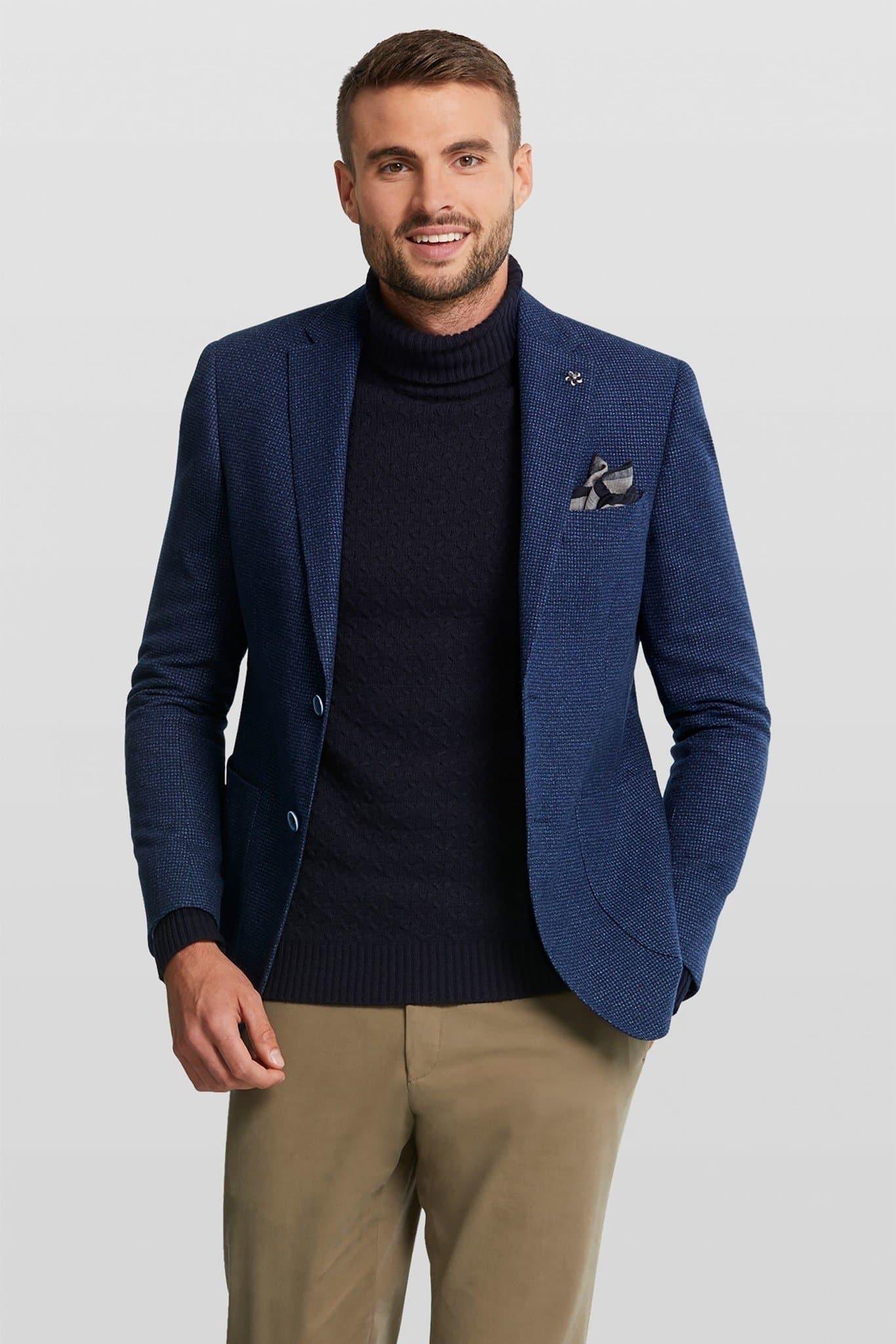 Laflamme- Veston slim Elray bleu - Van Gils