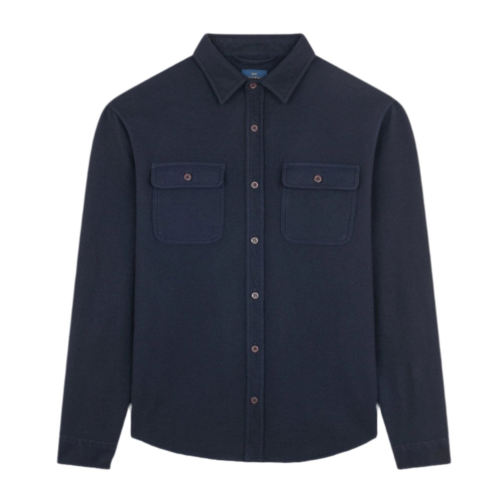 Sur-chemise de luxe marine