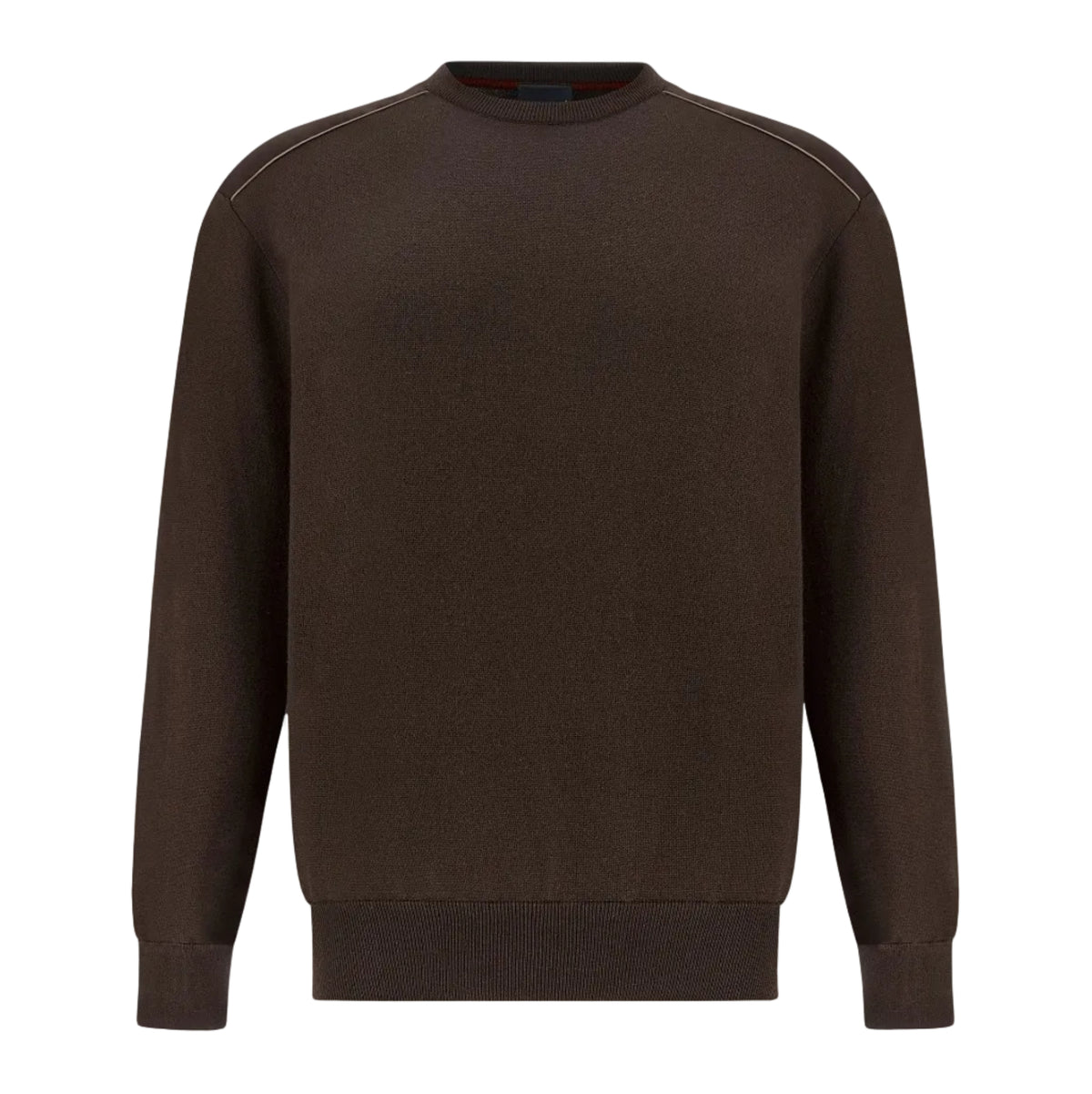 Pull col rond en laine avec détails Typhoon