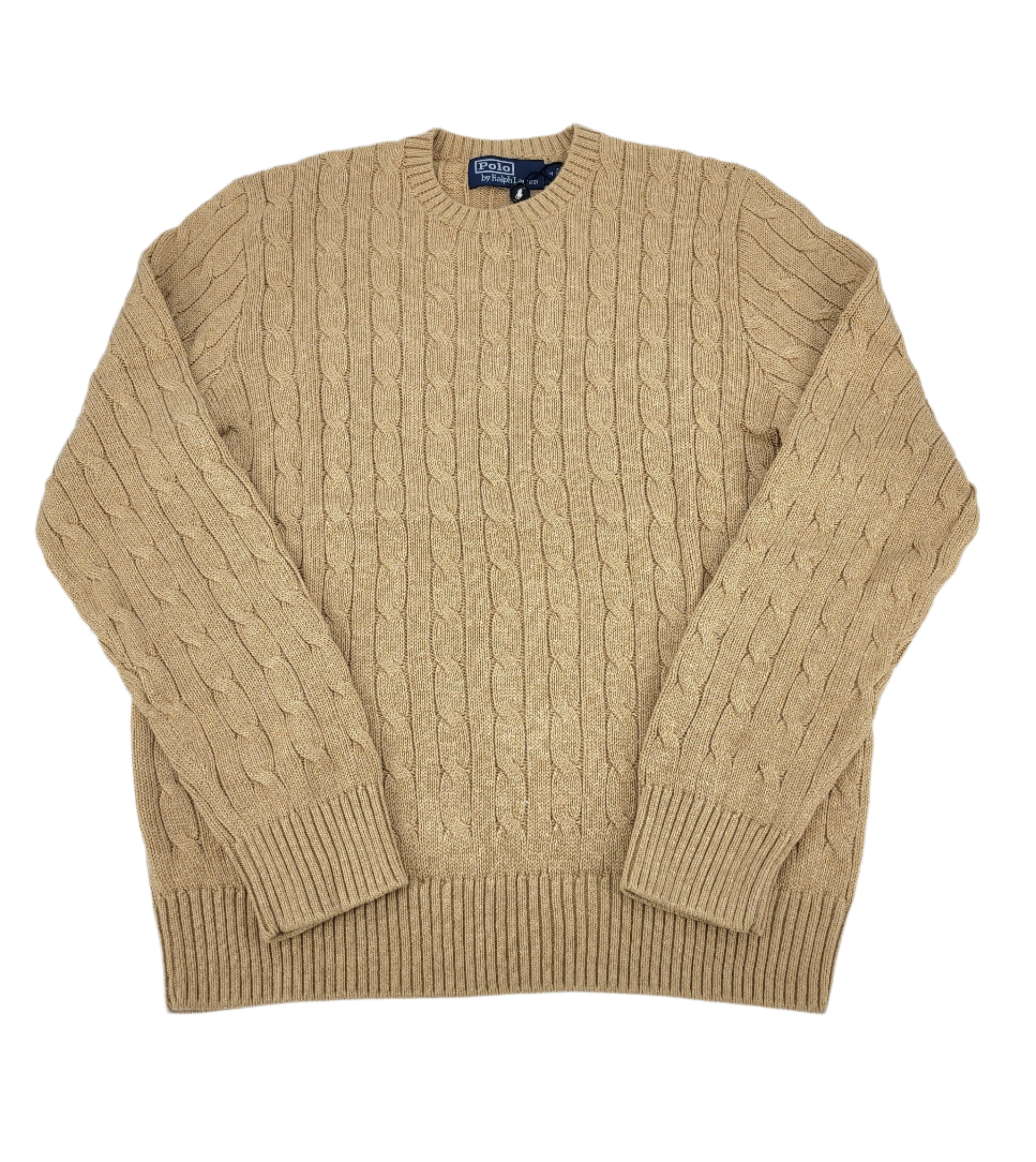 Pull de mailles de coton Fisherman