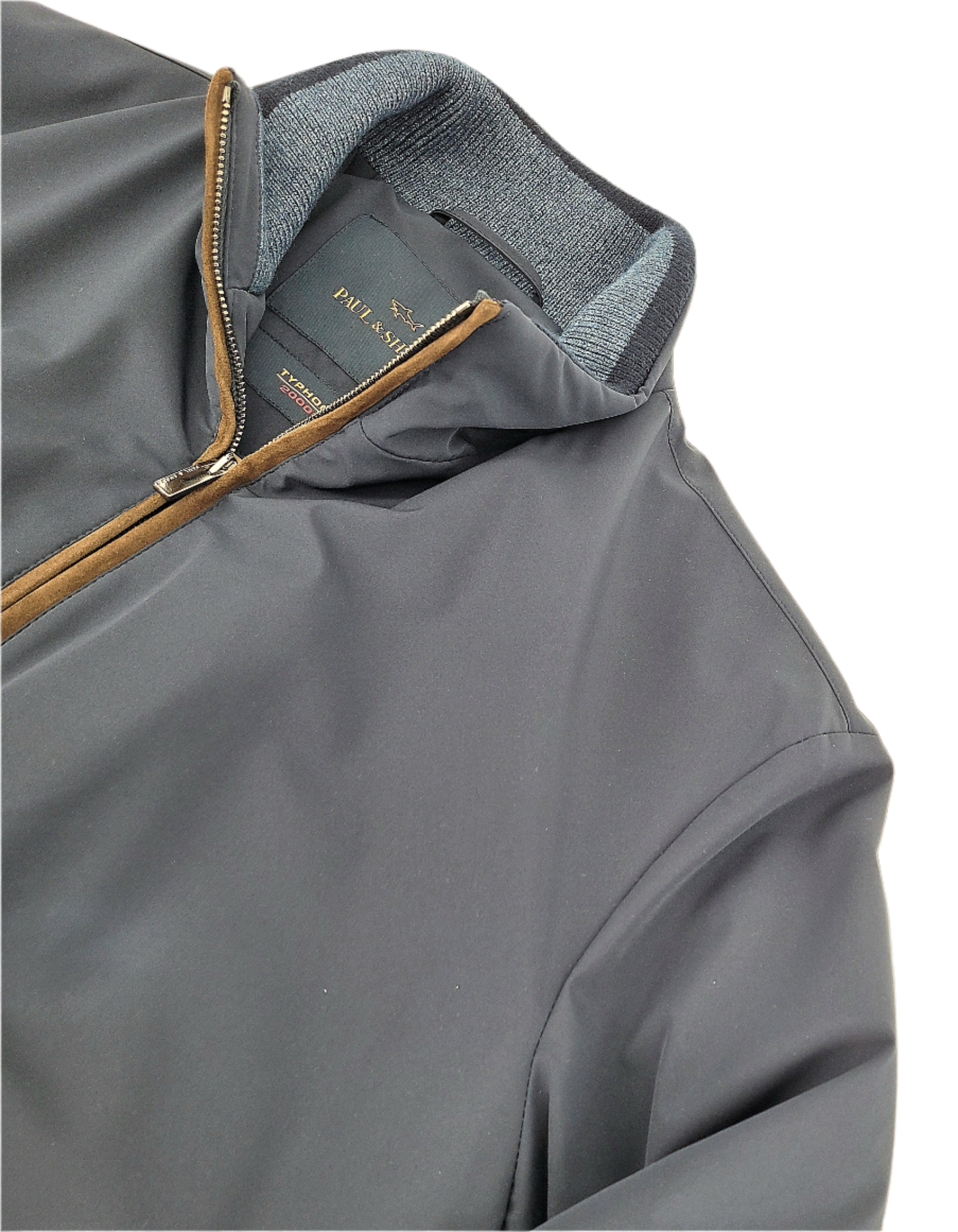 Veste bleu de style bomber Typhoon