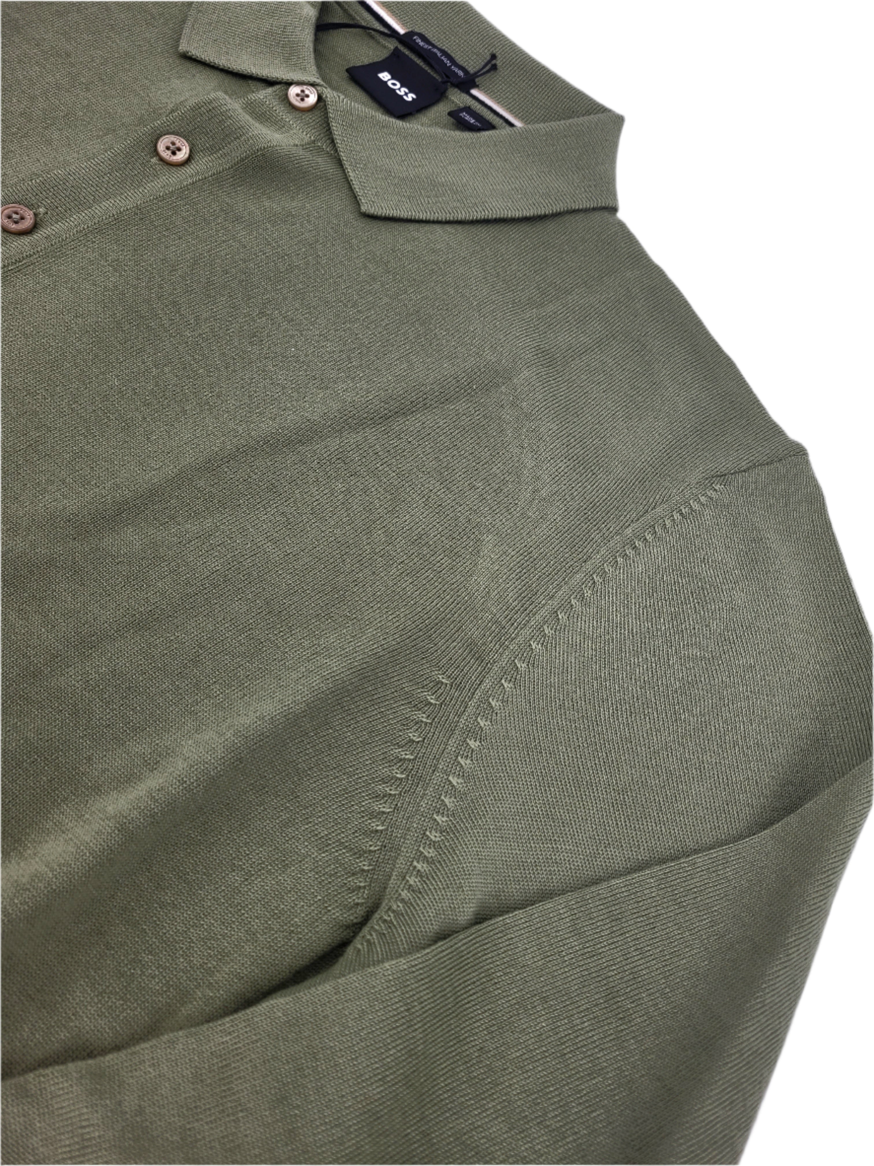 Polo de tricot vert