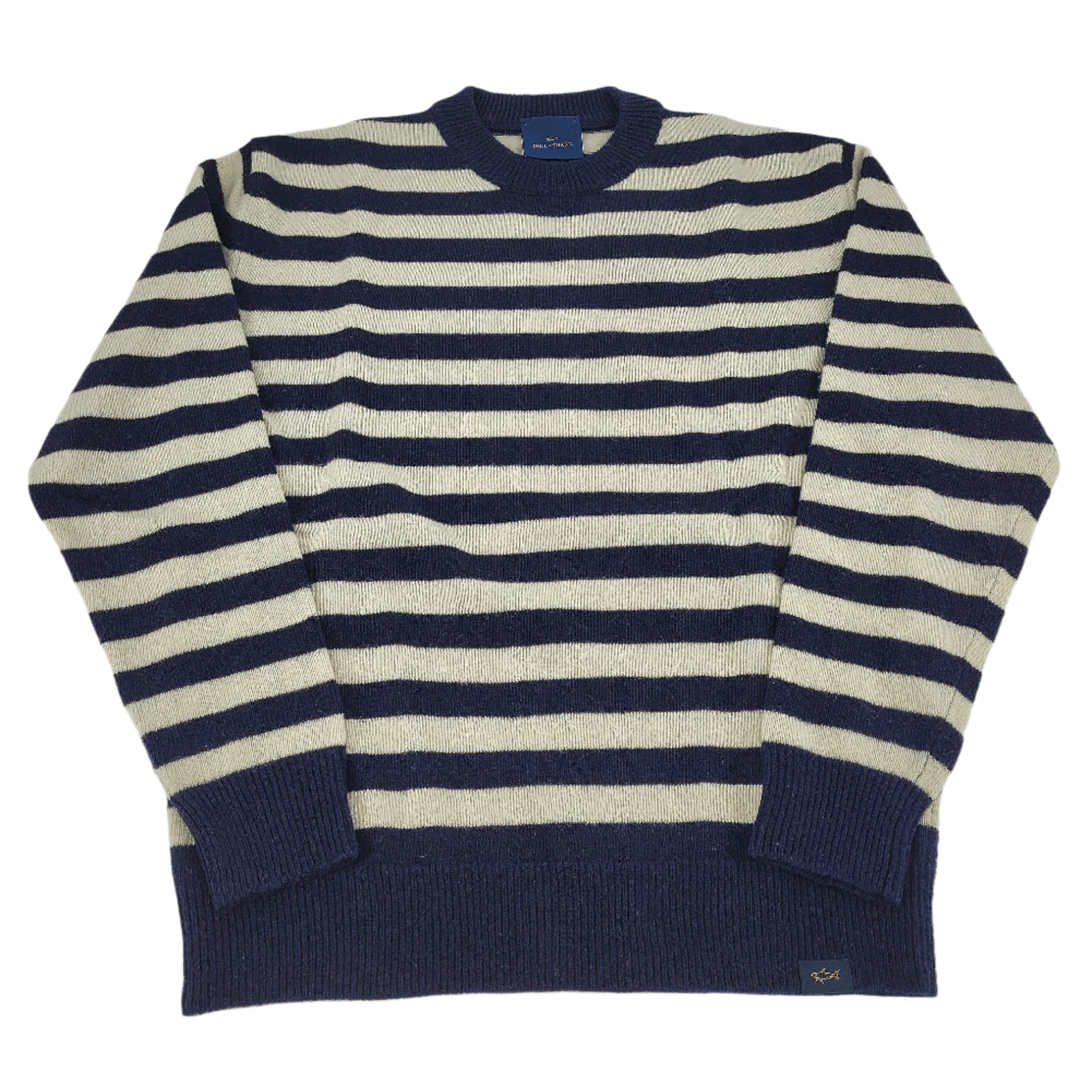Pull de laine ligné