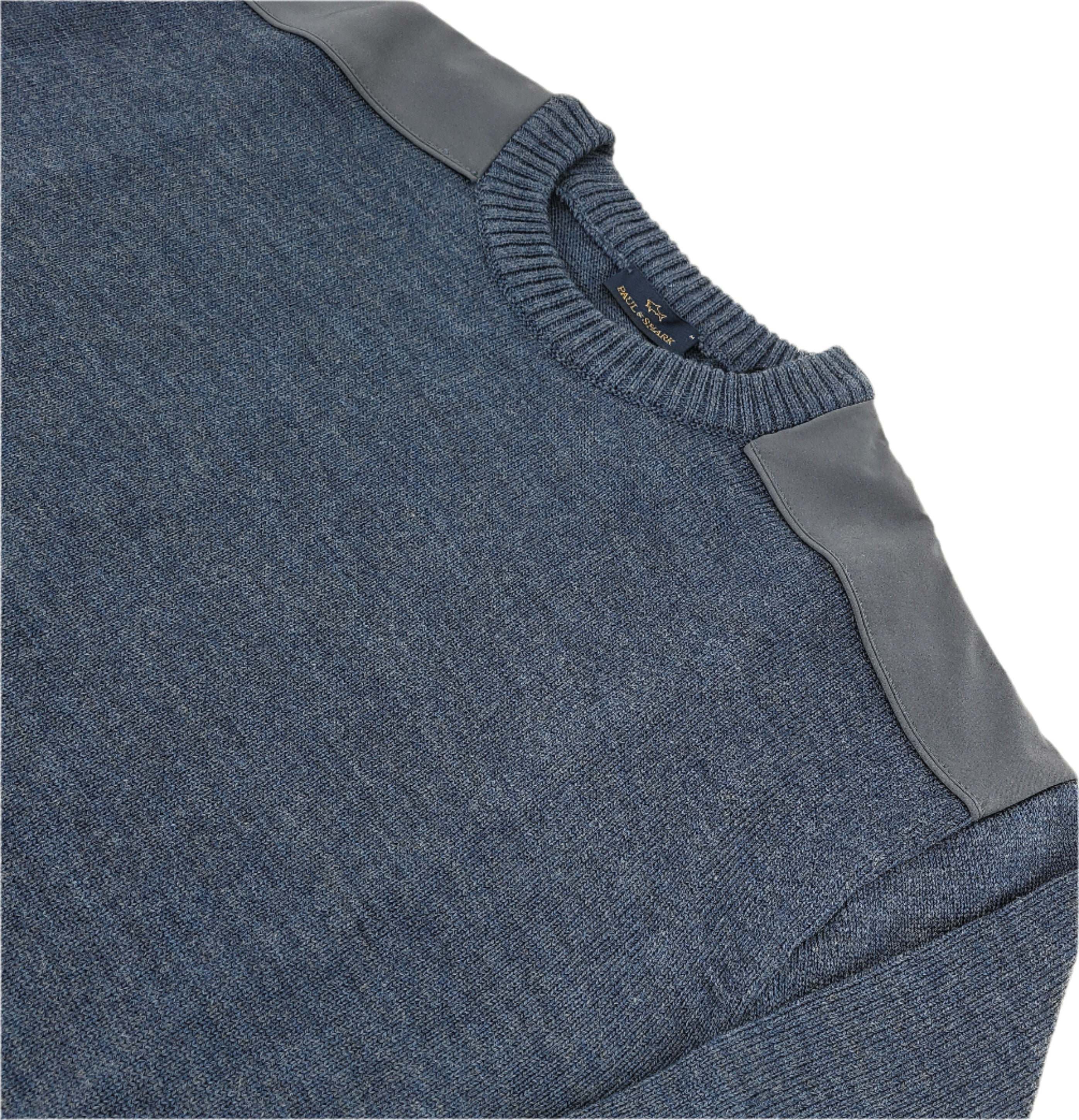 Pull de laine classique bleu