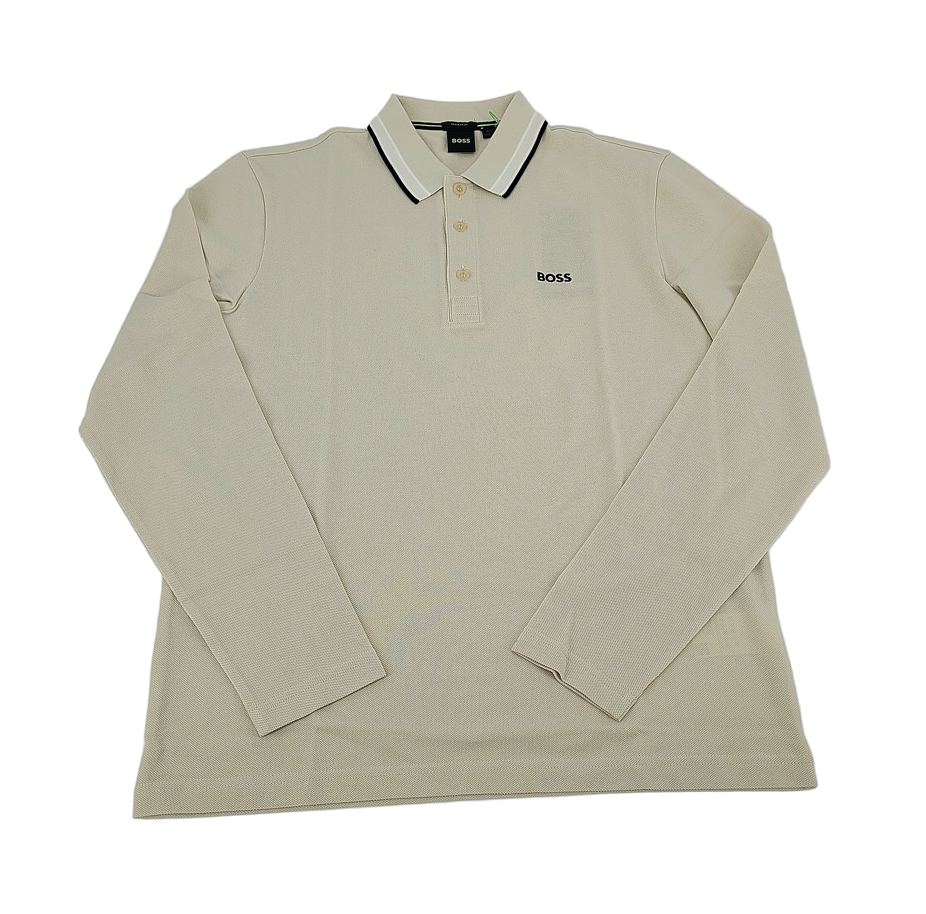 Polo piqué manches longues