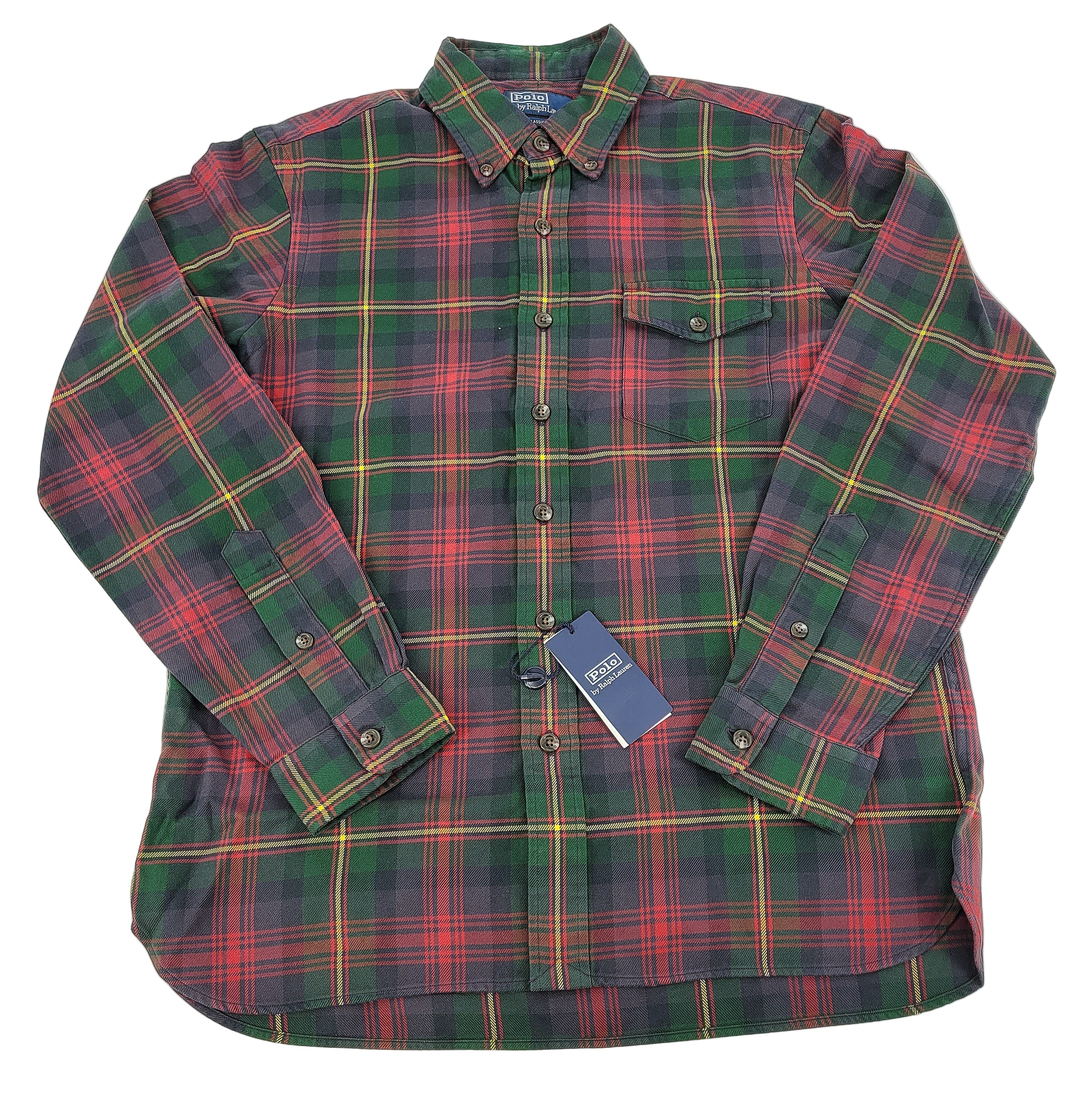 Chemise motif tartan classique.