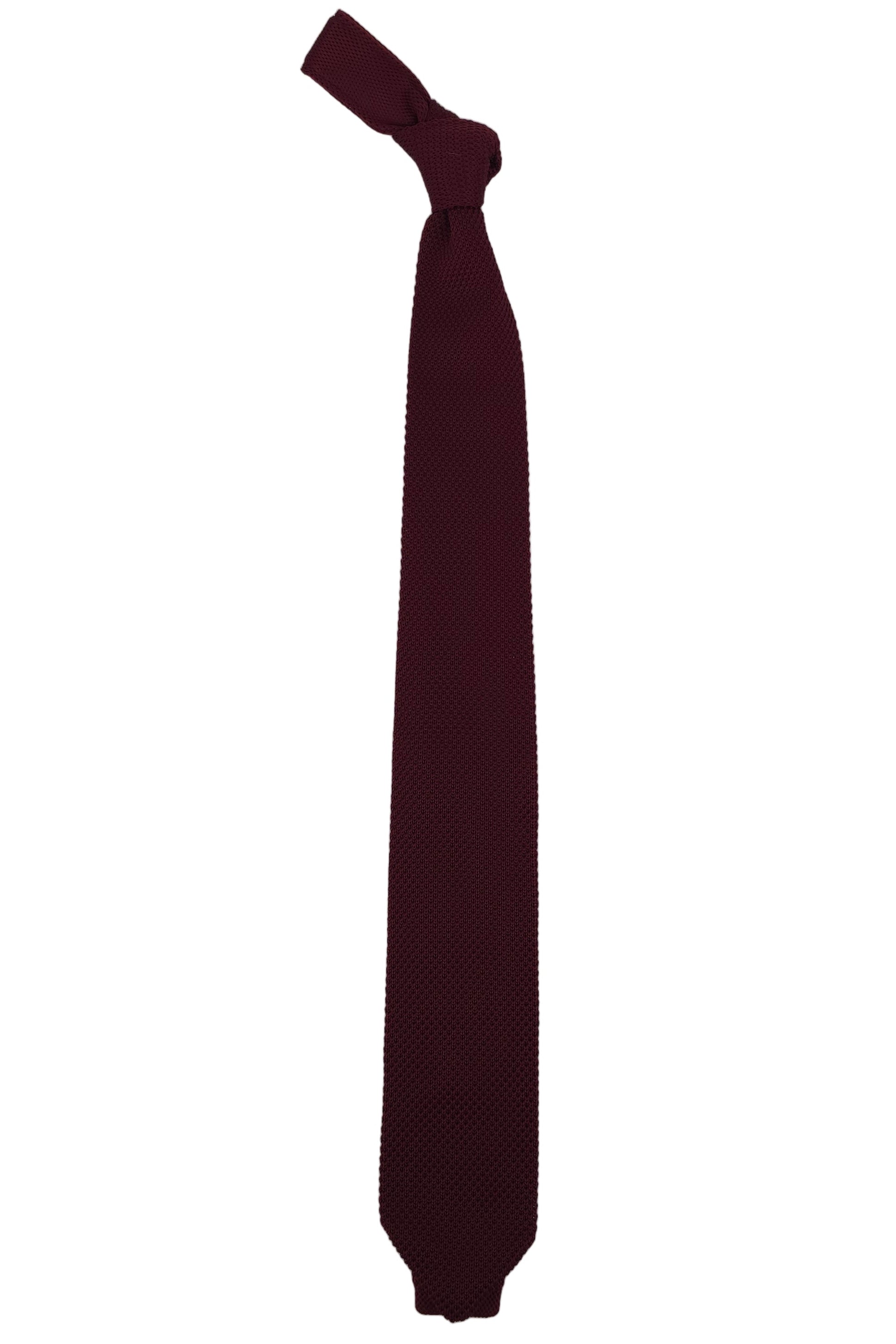 Cravate tricotée (Knit Tie) rouge