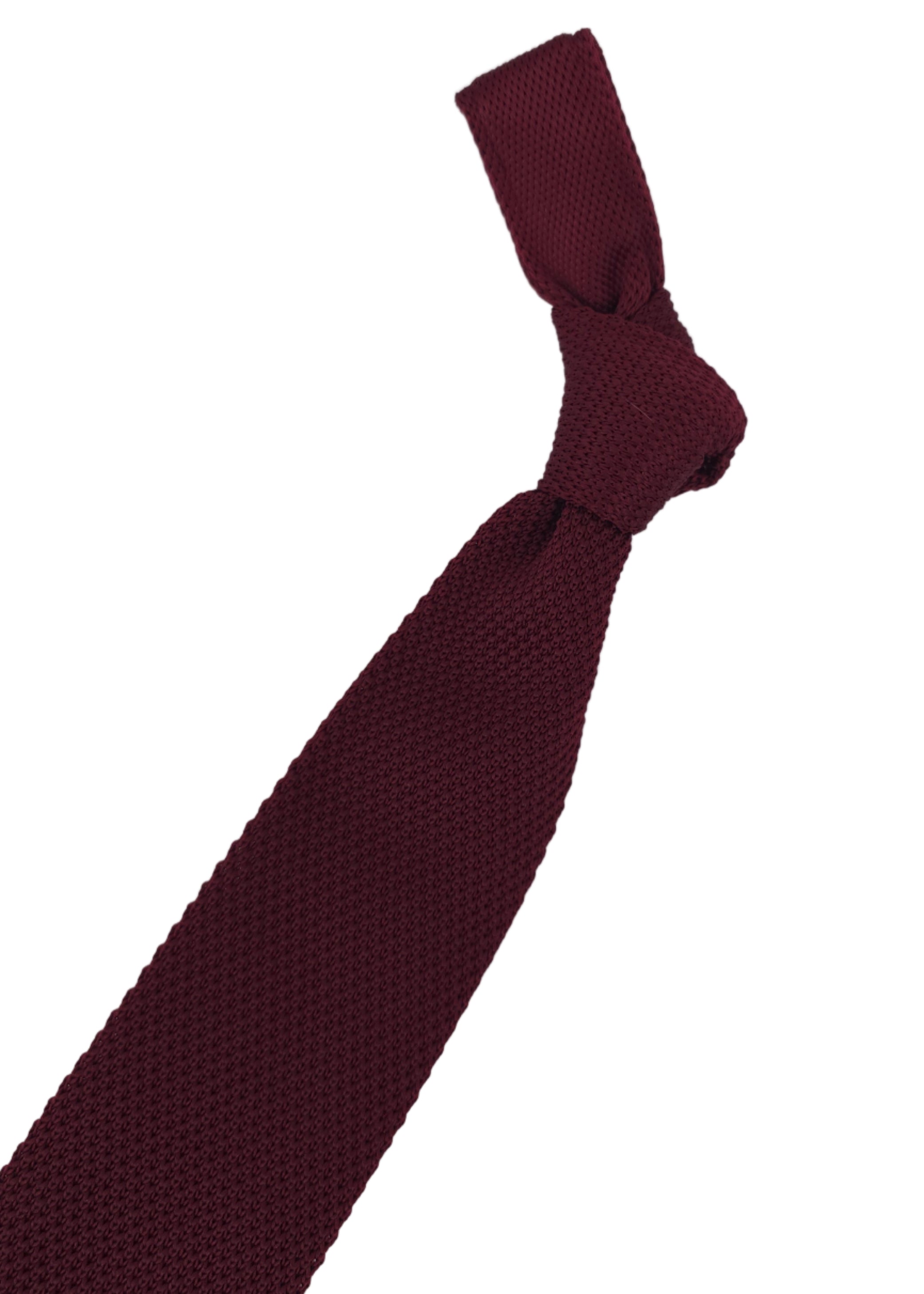 Cravate tricotée (Knit Tie) rouge