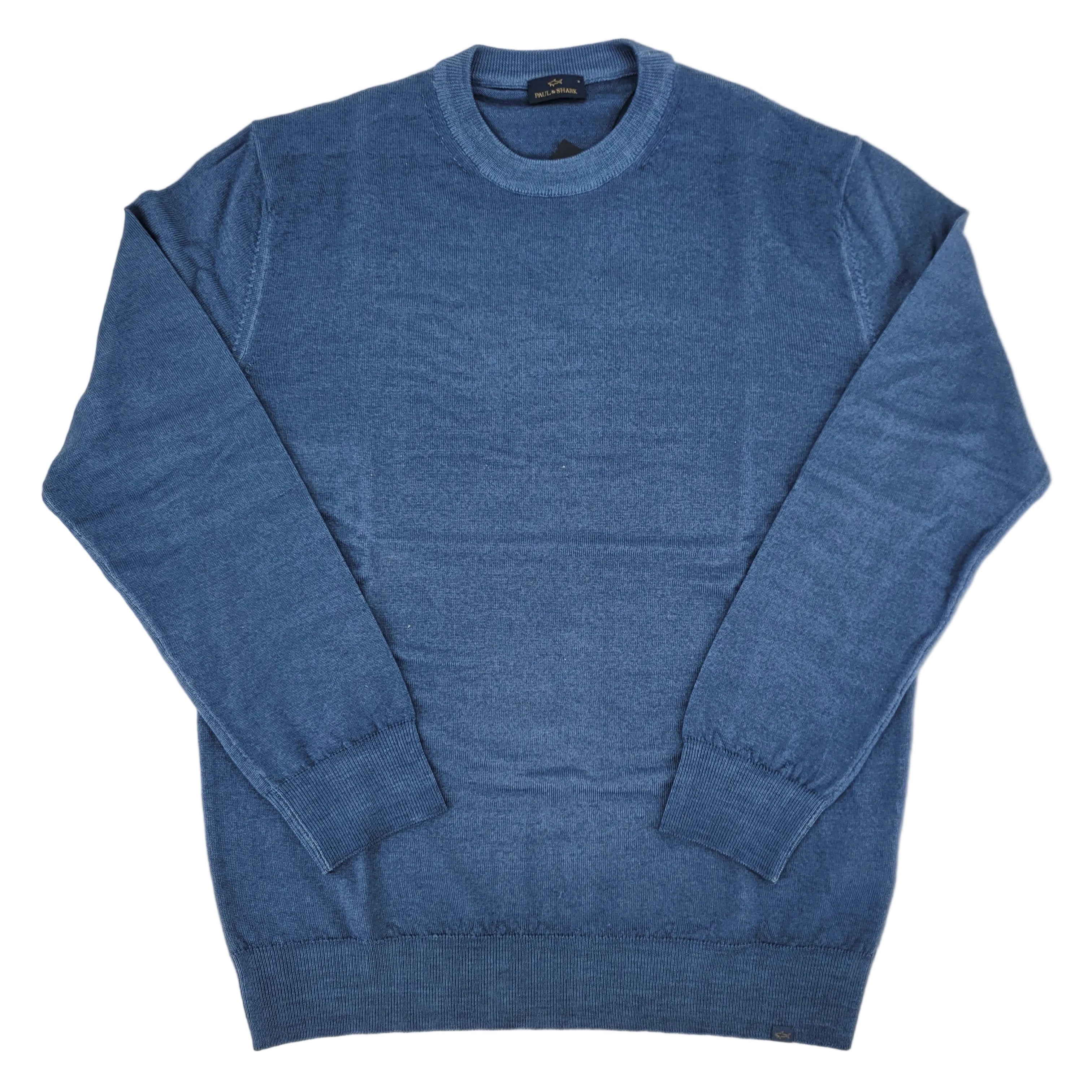 Pull de laine d'été bleu acqua
