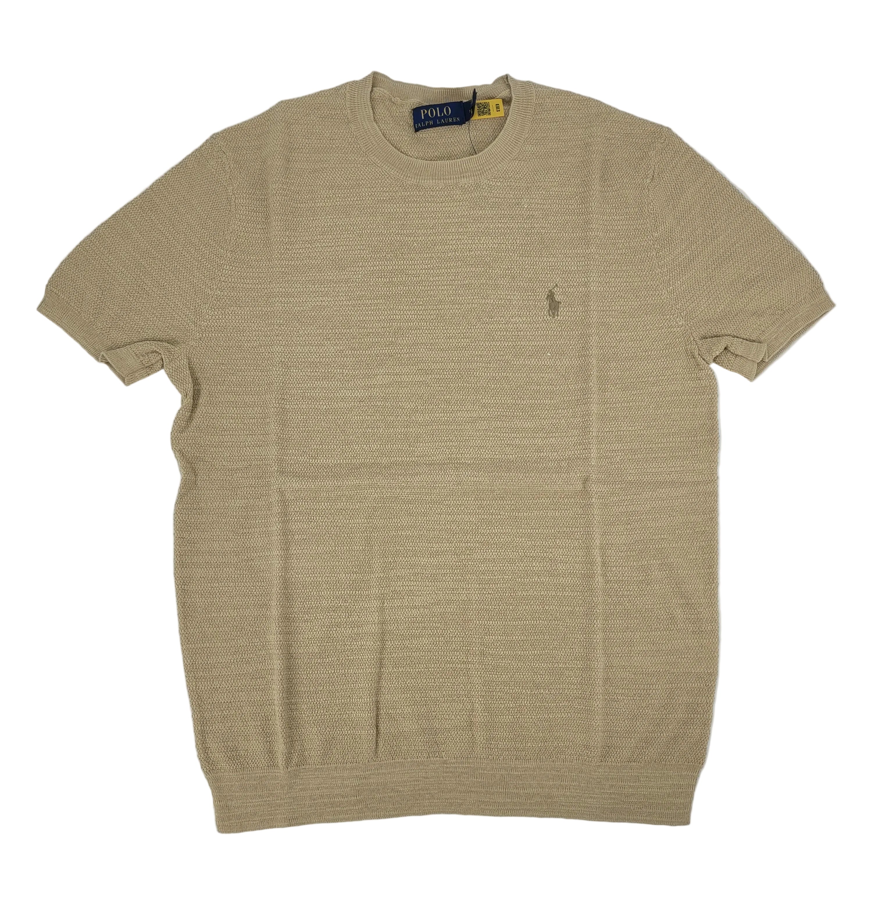 T-shirt habillé en coton et lin Ralph Lauren