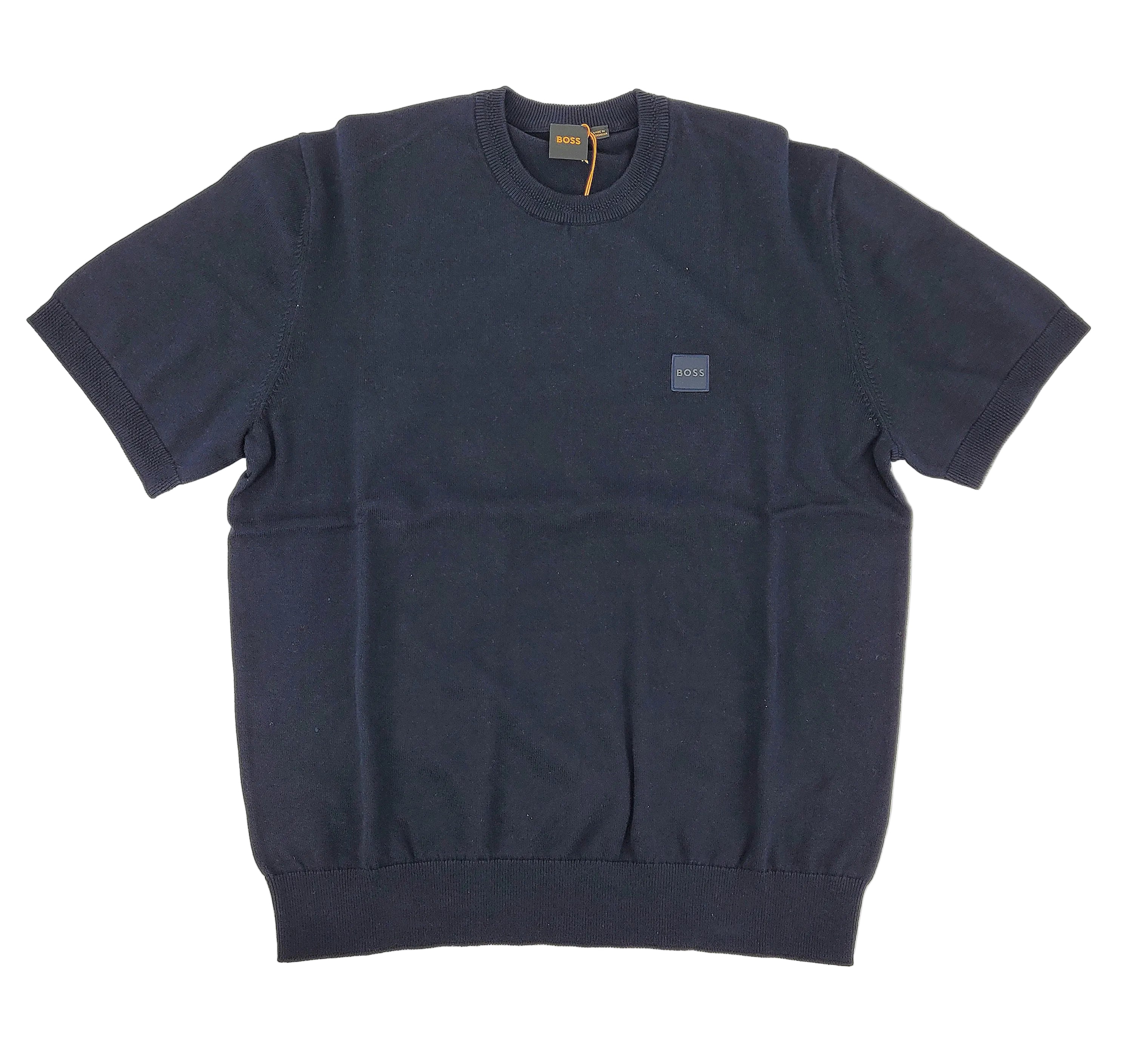 T-shirt en coton et cachemire BOSS