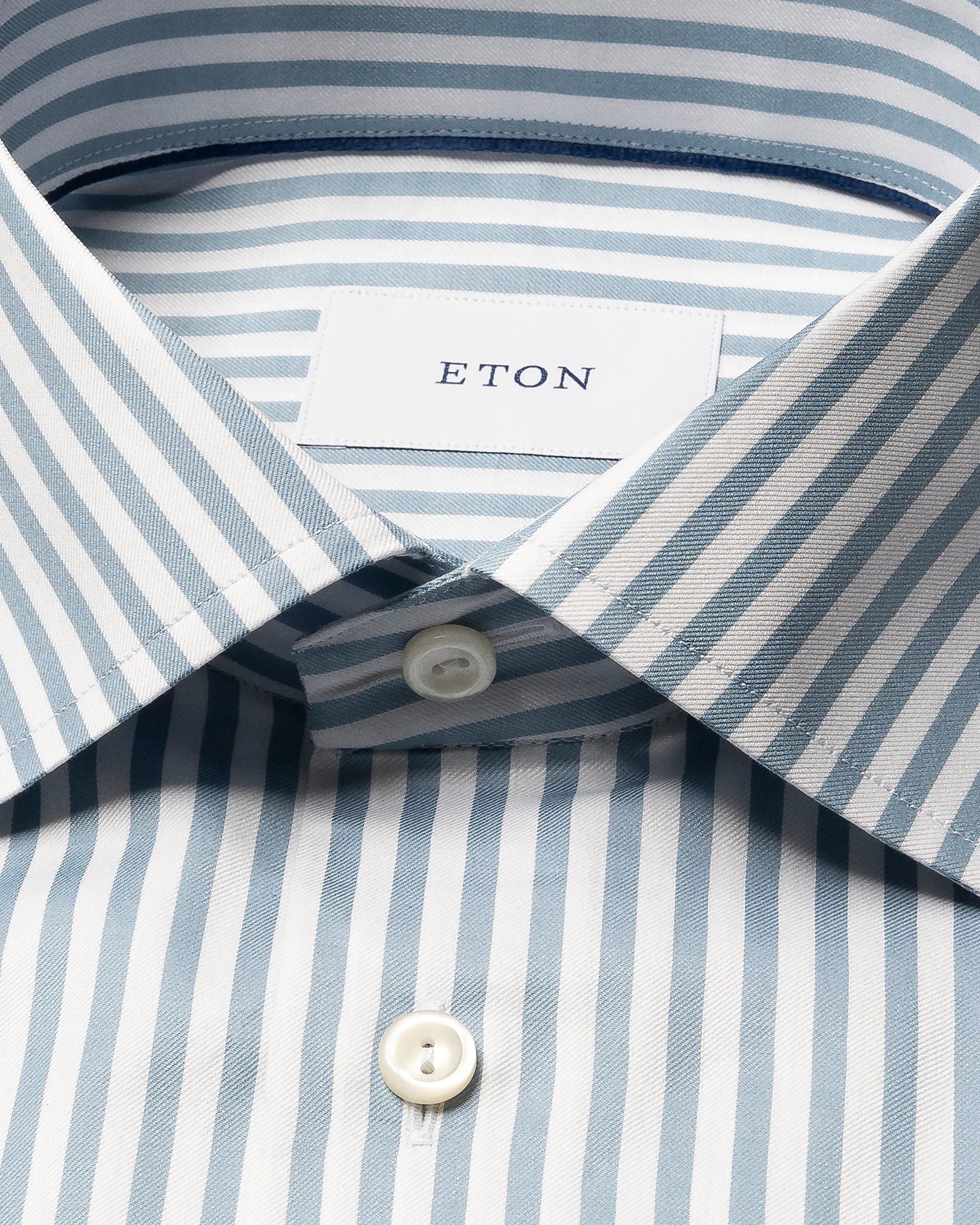 Chemise lignée bleu