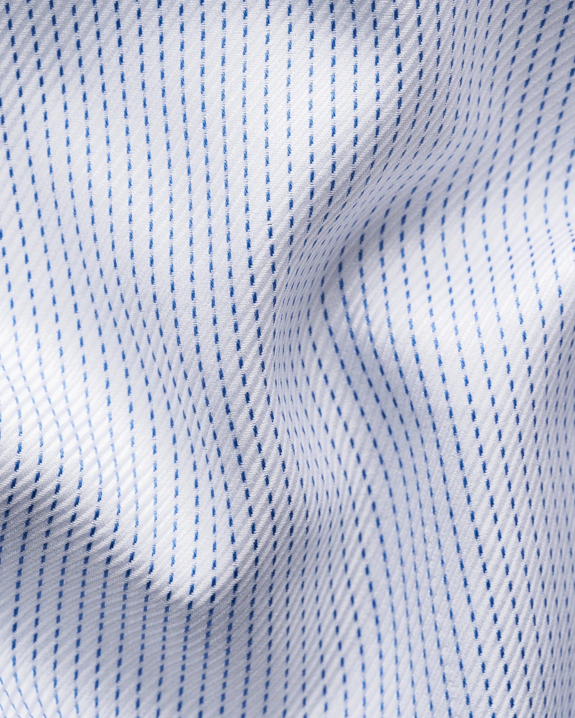 Chemise bleu à motifs discrets