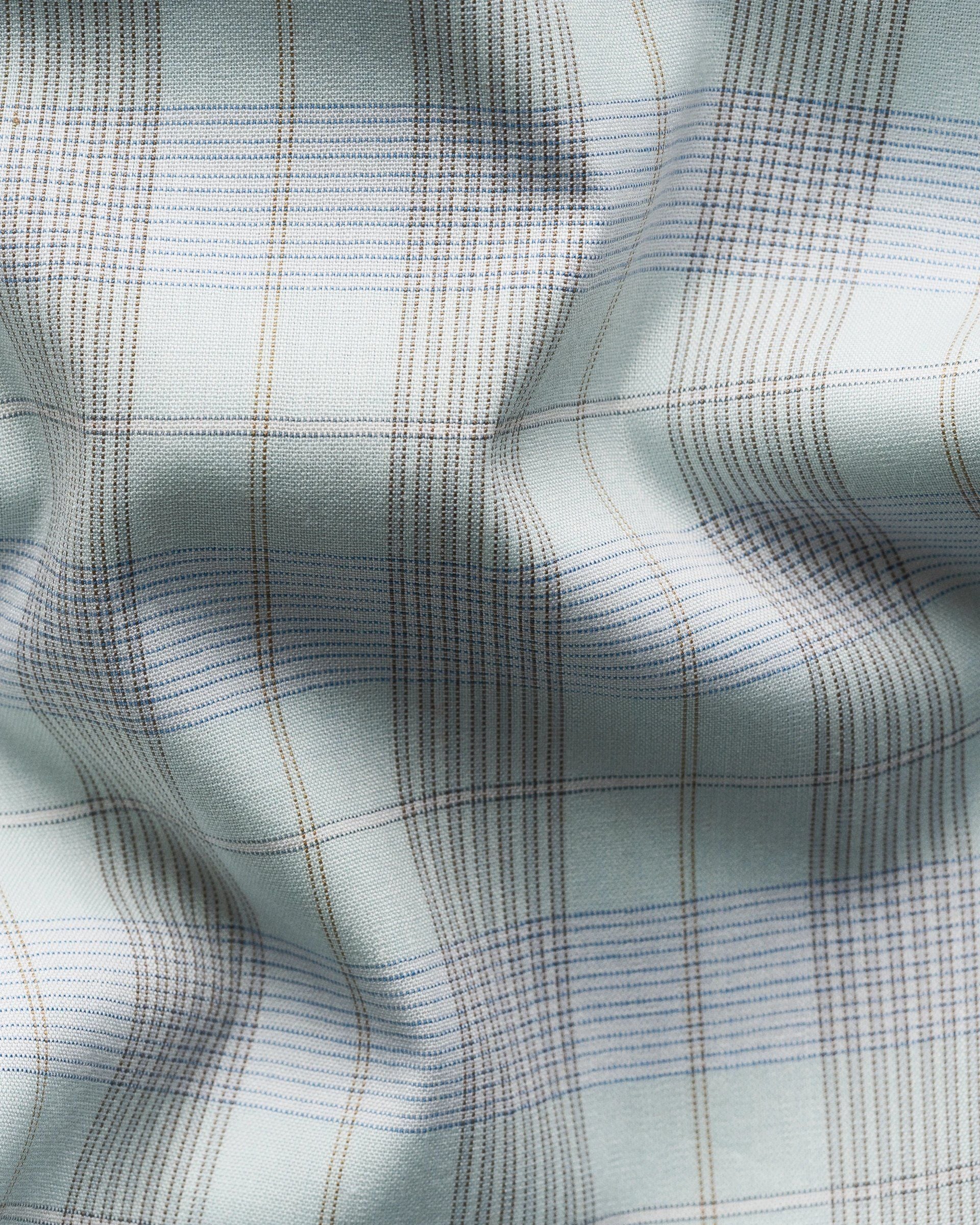 Chemise d'été à carreaux