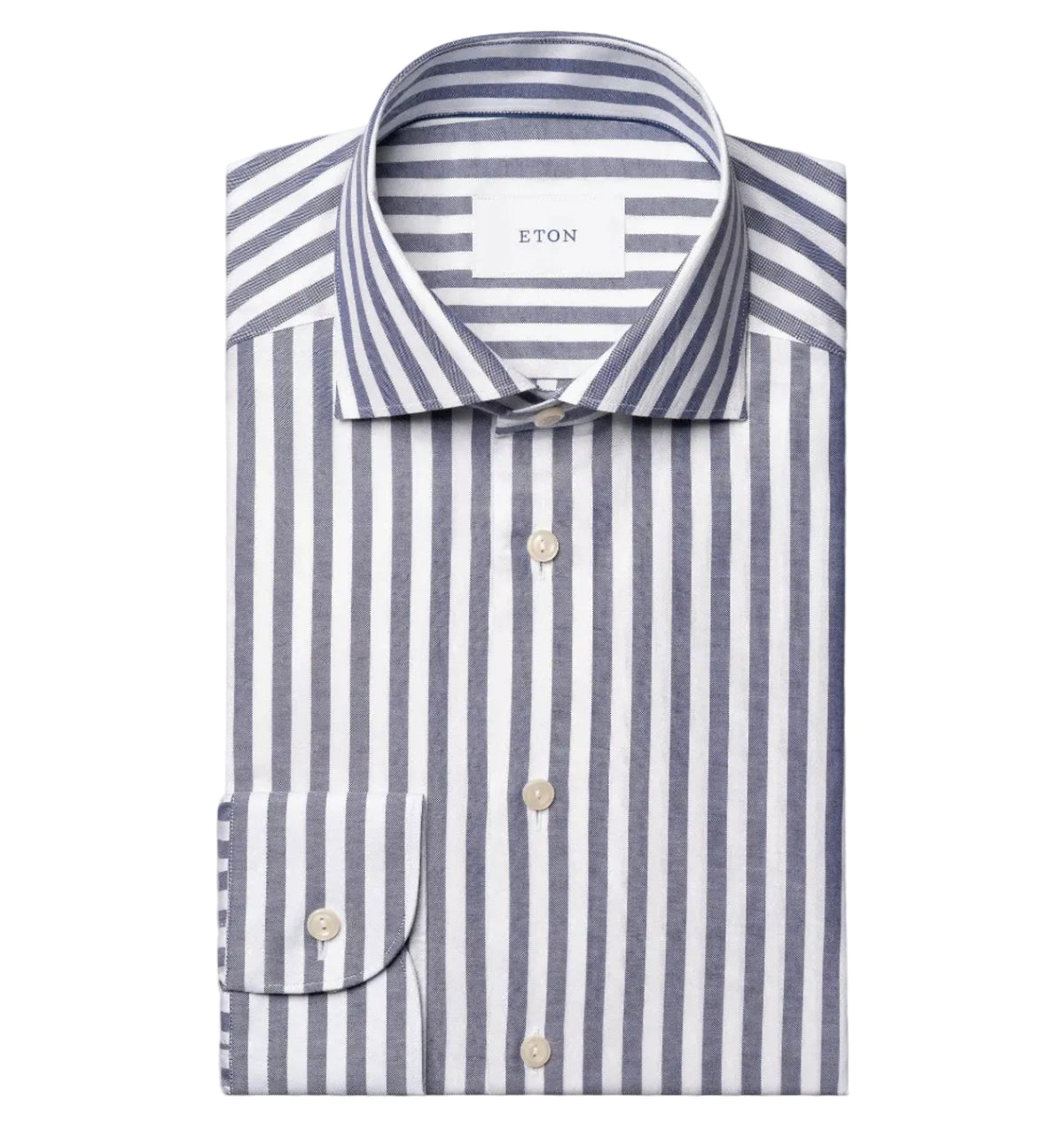 Chemise lignée bleu