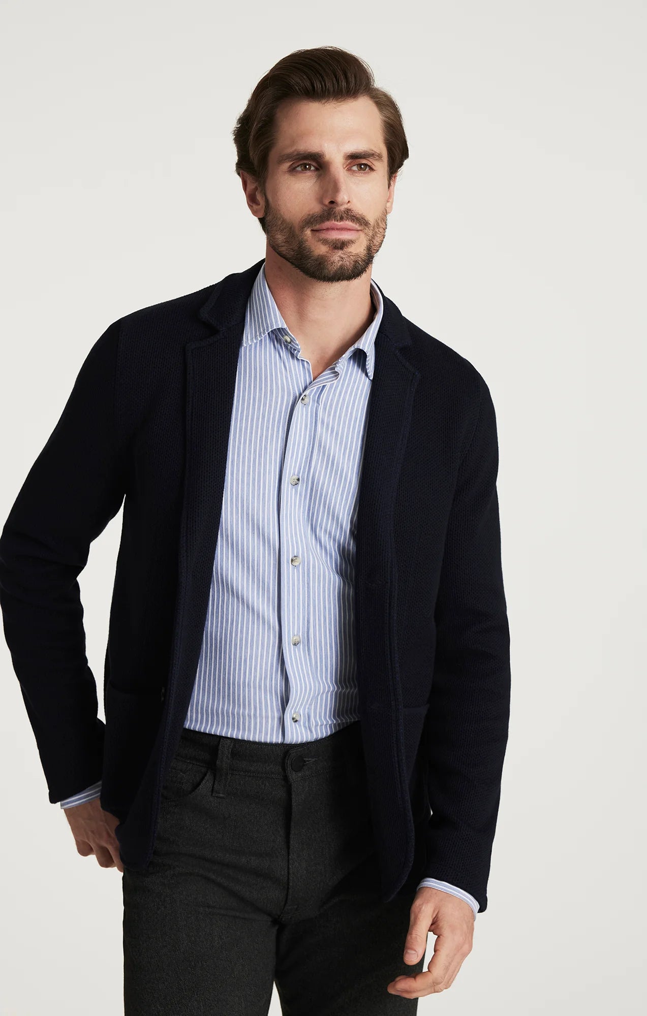 Veston blazer de coton