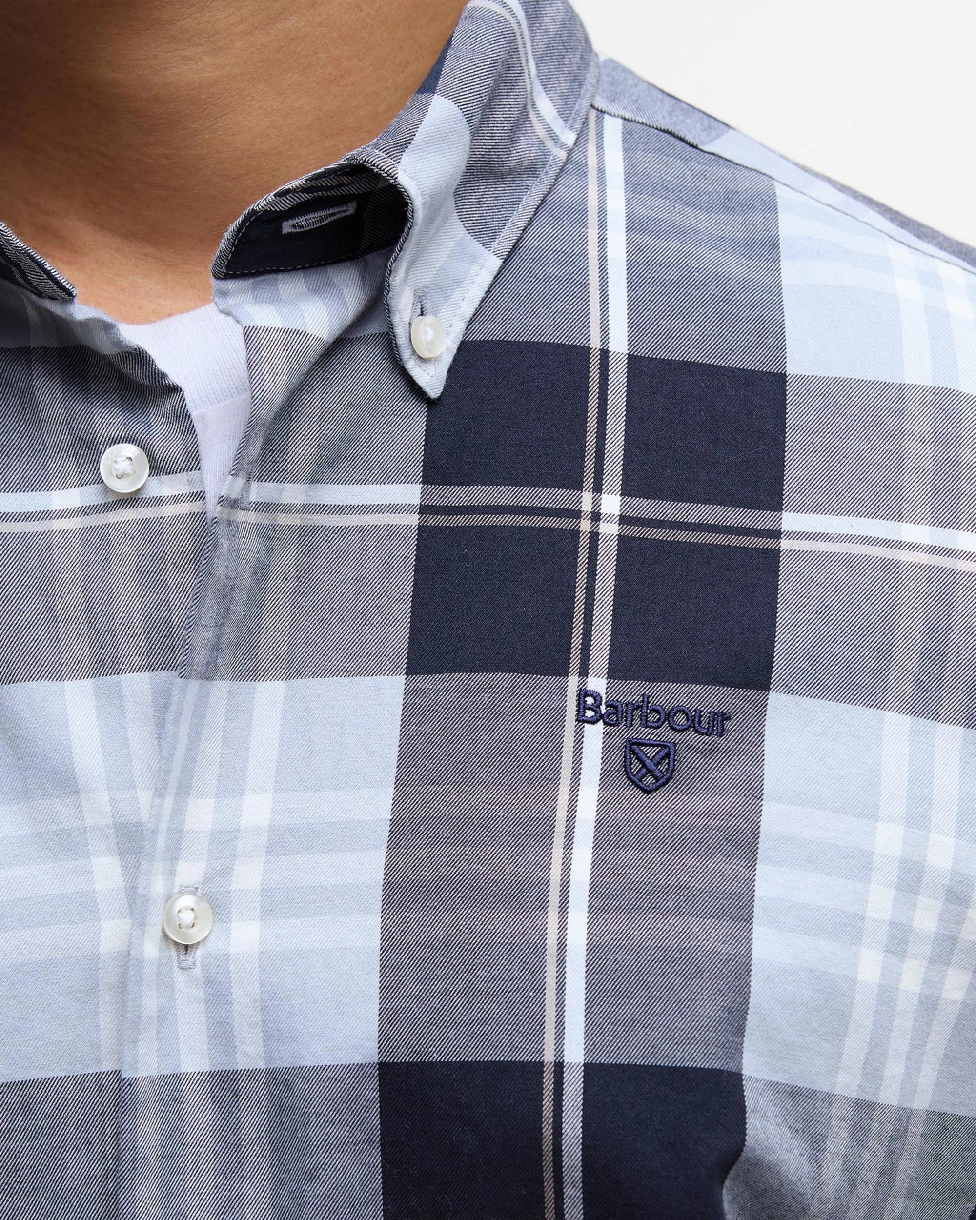 Chemise tartan bleu
