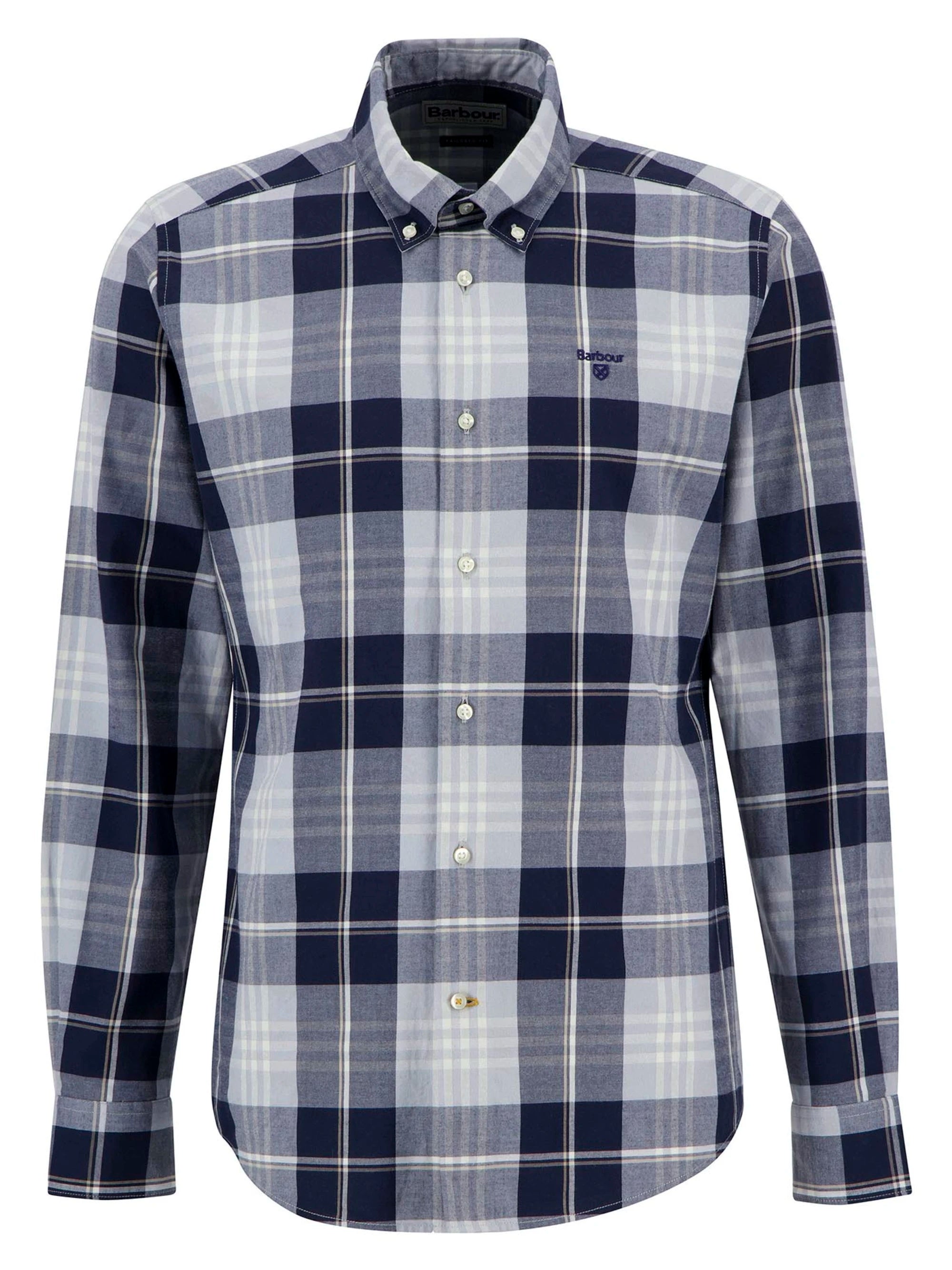Chemise tartan bleu