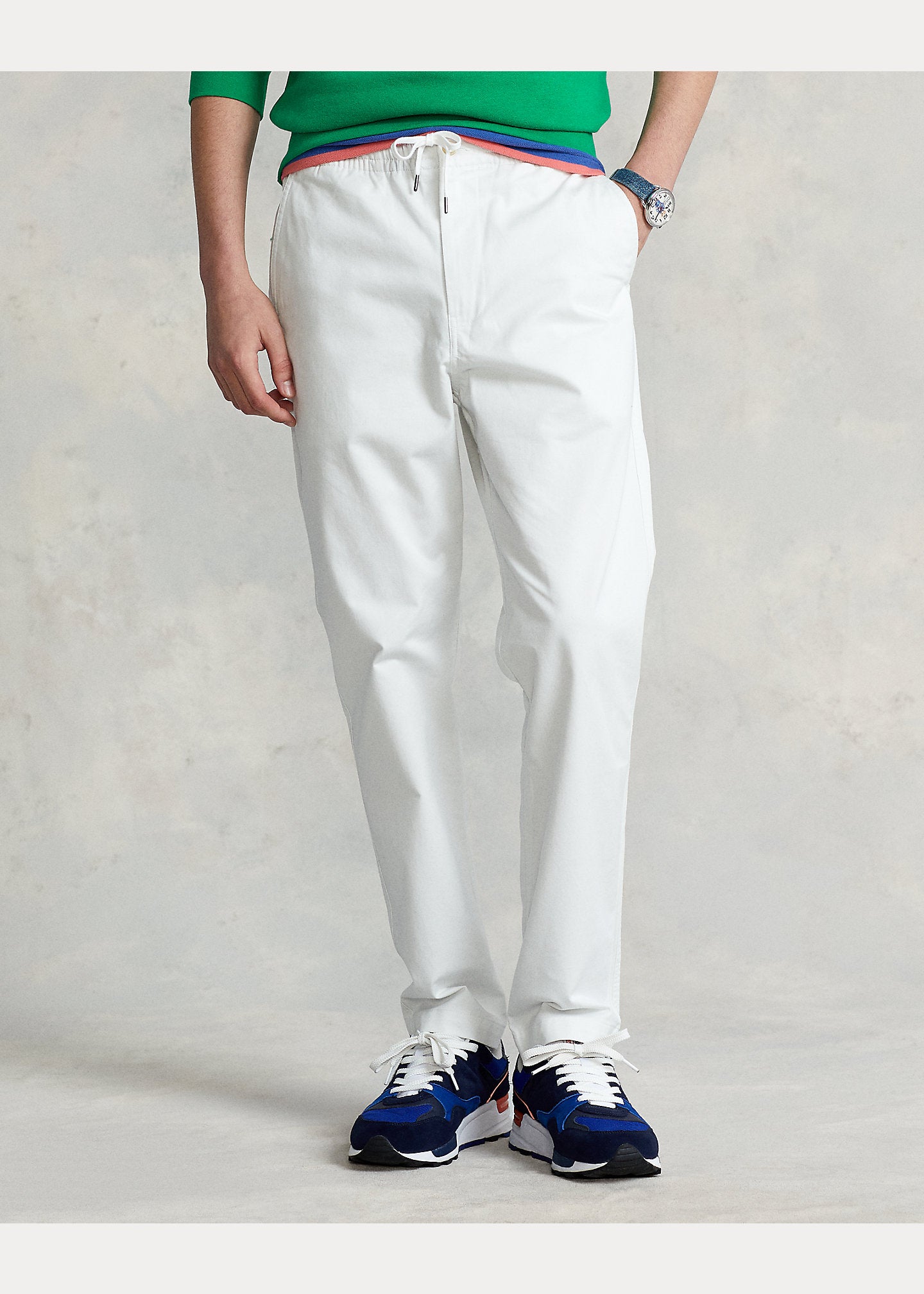 Pantalon de coton blanc Prepster