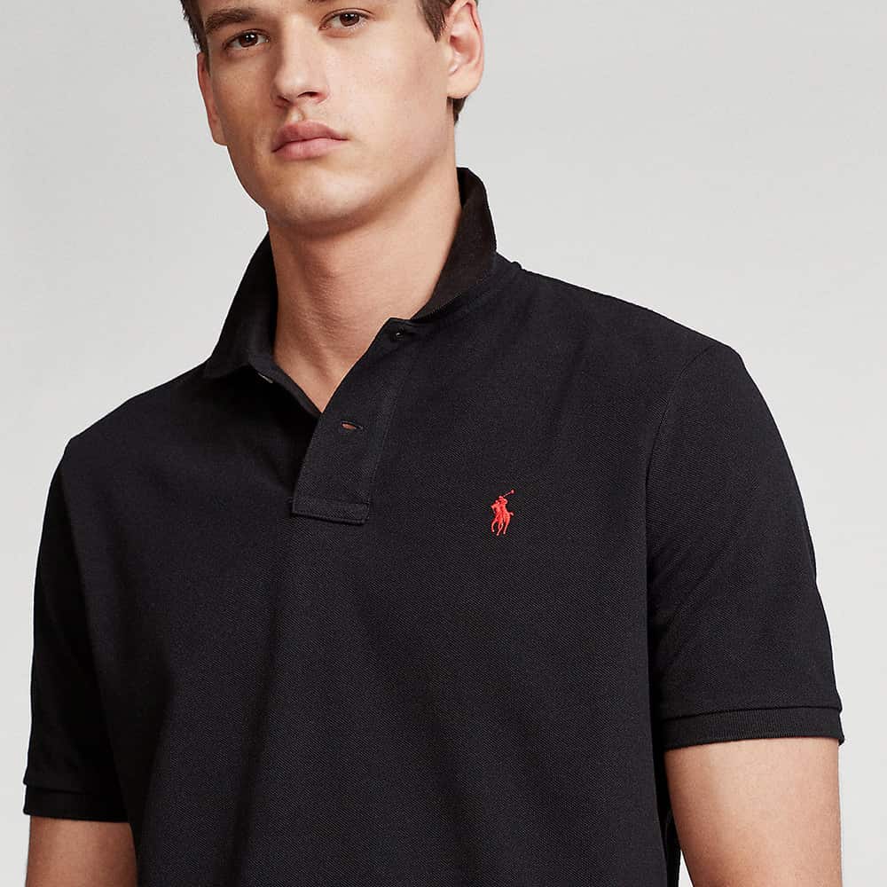 Polo classique en coton piqué