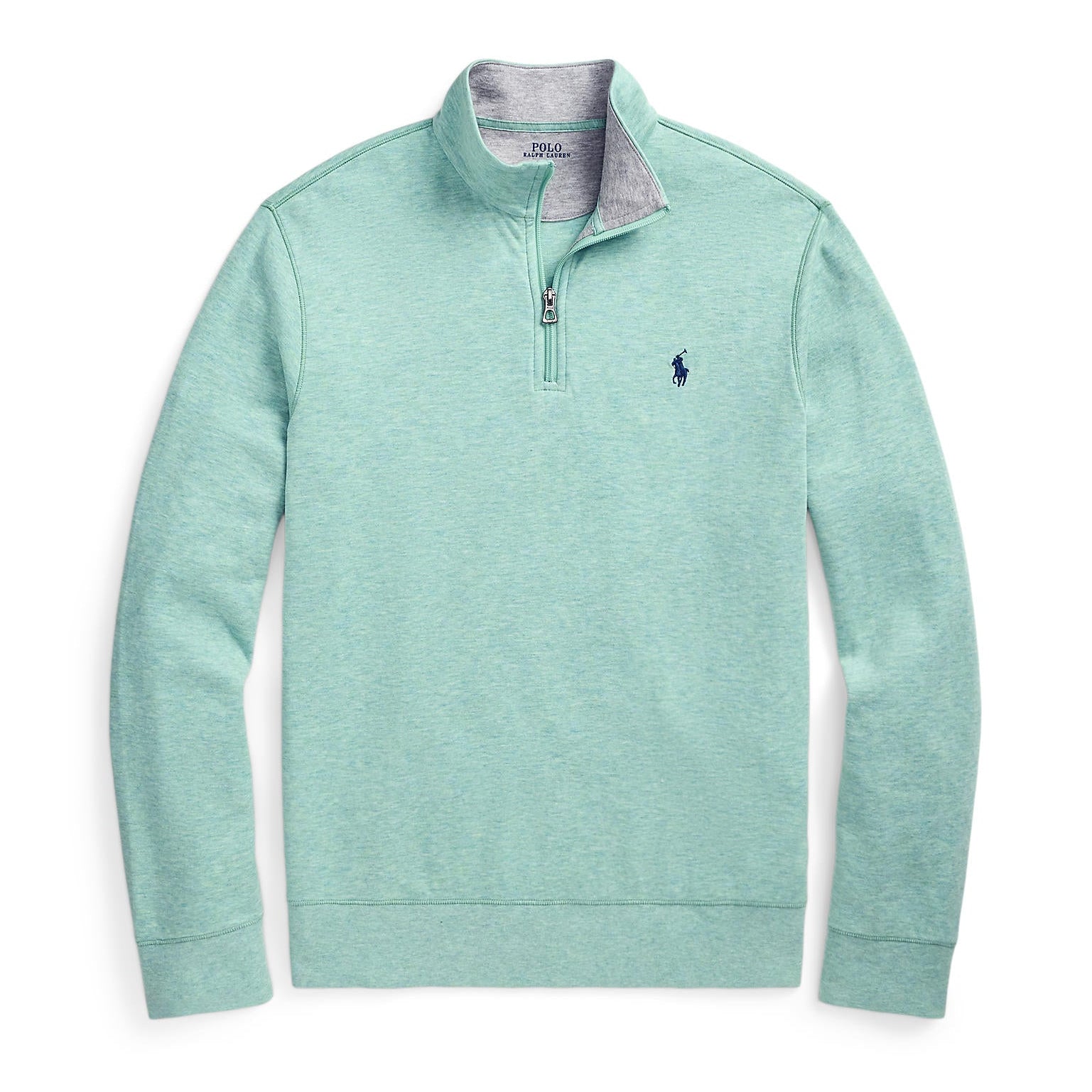 Pull en coton quart de zip