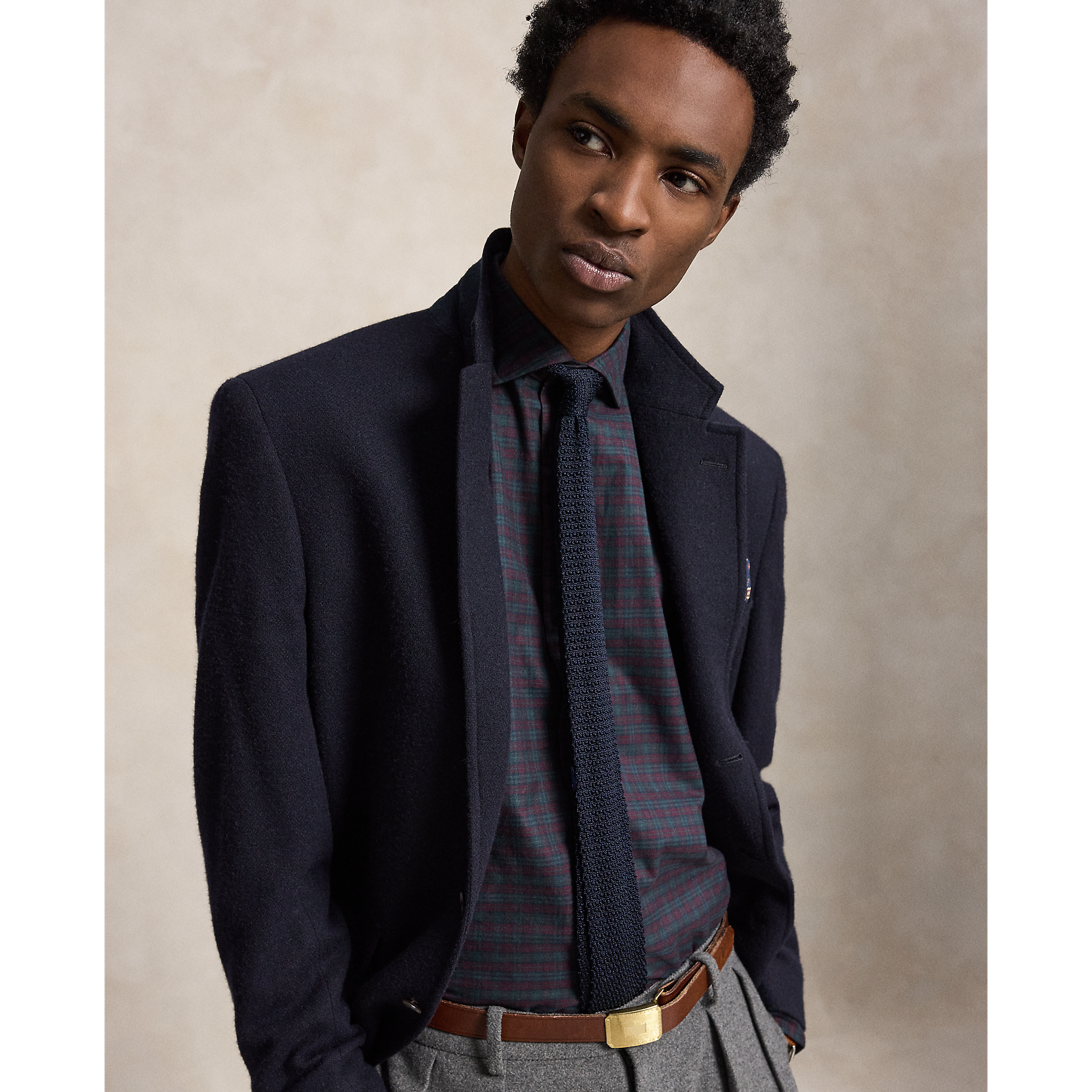 Chemise à carreaux et coton fin
