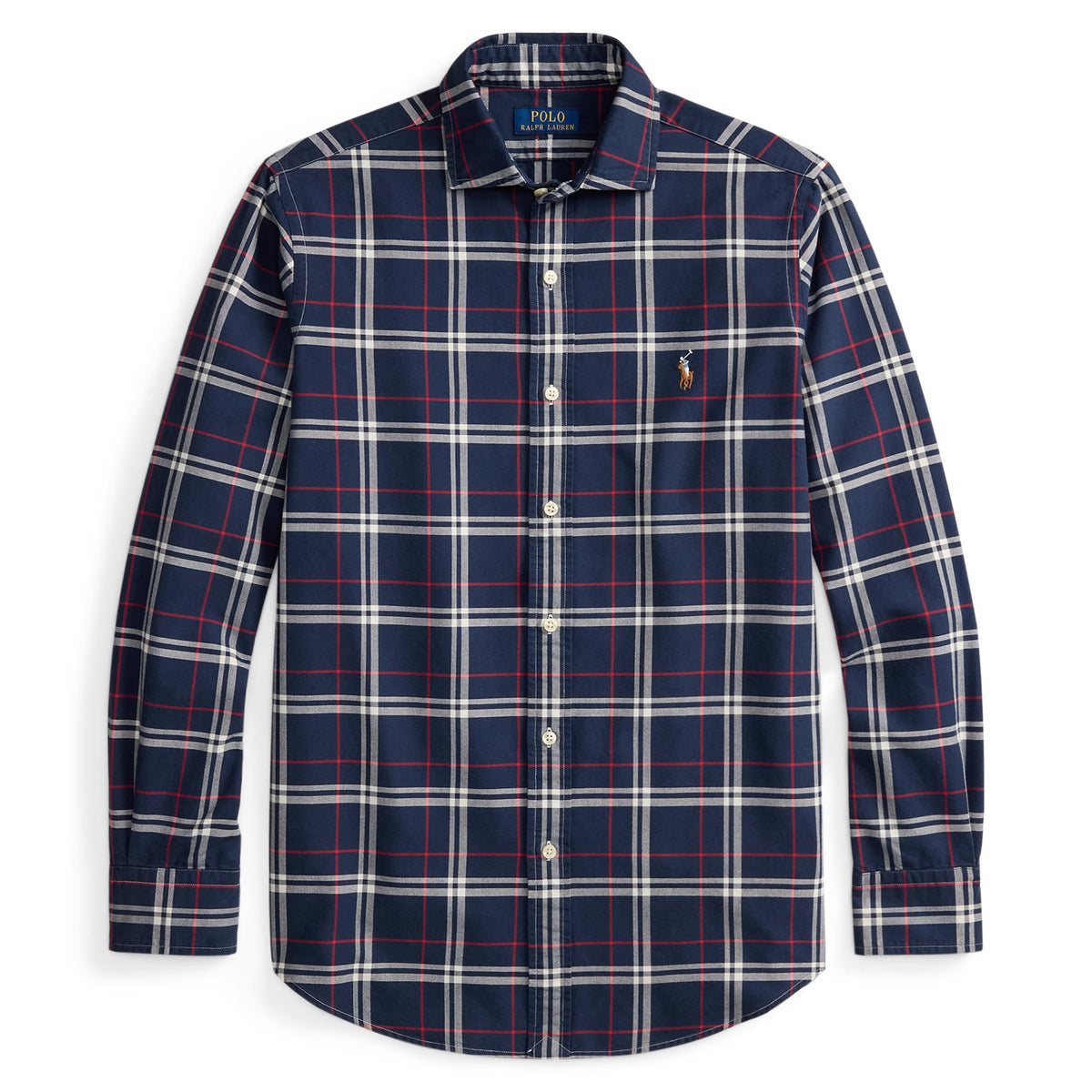 chemise oxford à carreaux