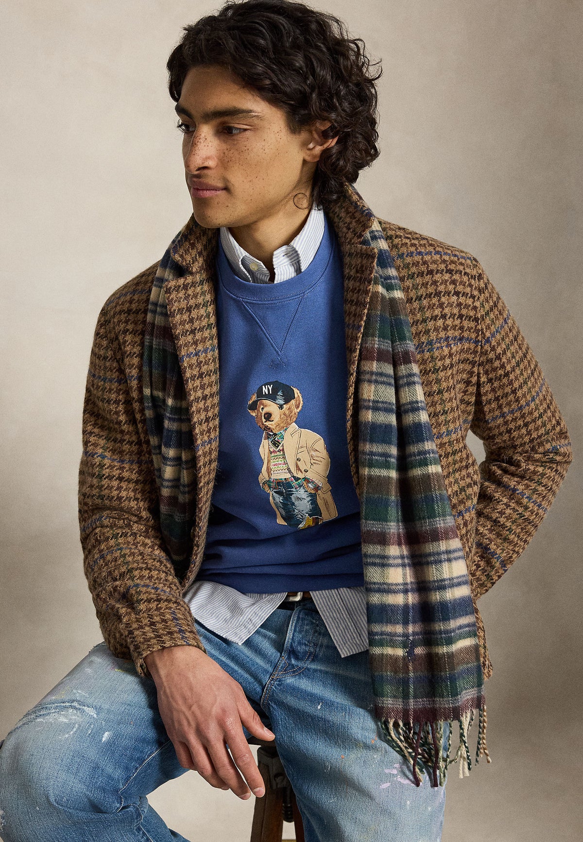 Chandail molletonné Polo Bear