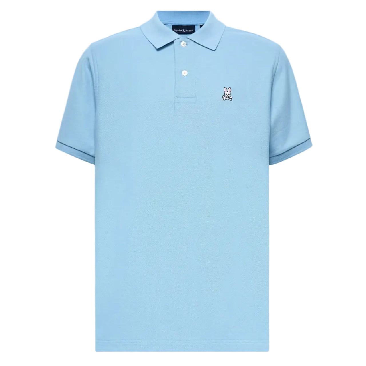 Polo en piqué classique bleu pâle