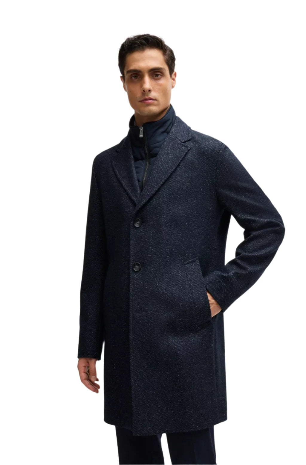 Manteau d'hiver avec col bib