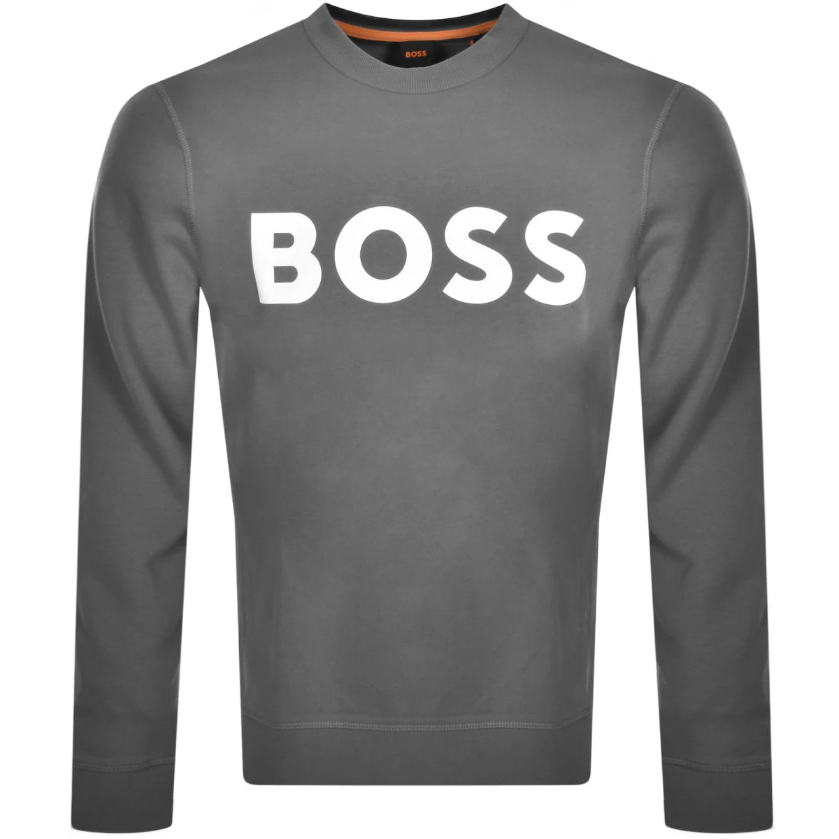 Pull de coton crewneck Boss