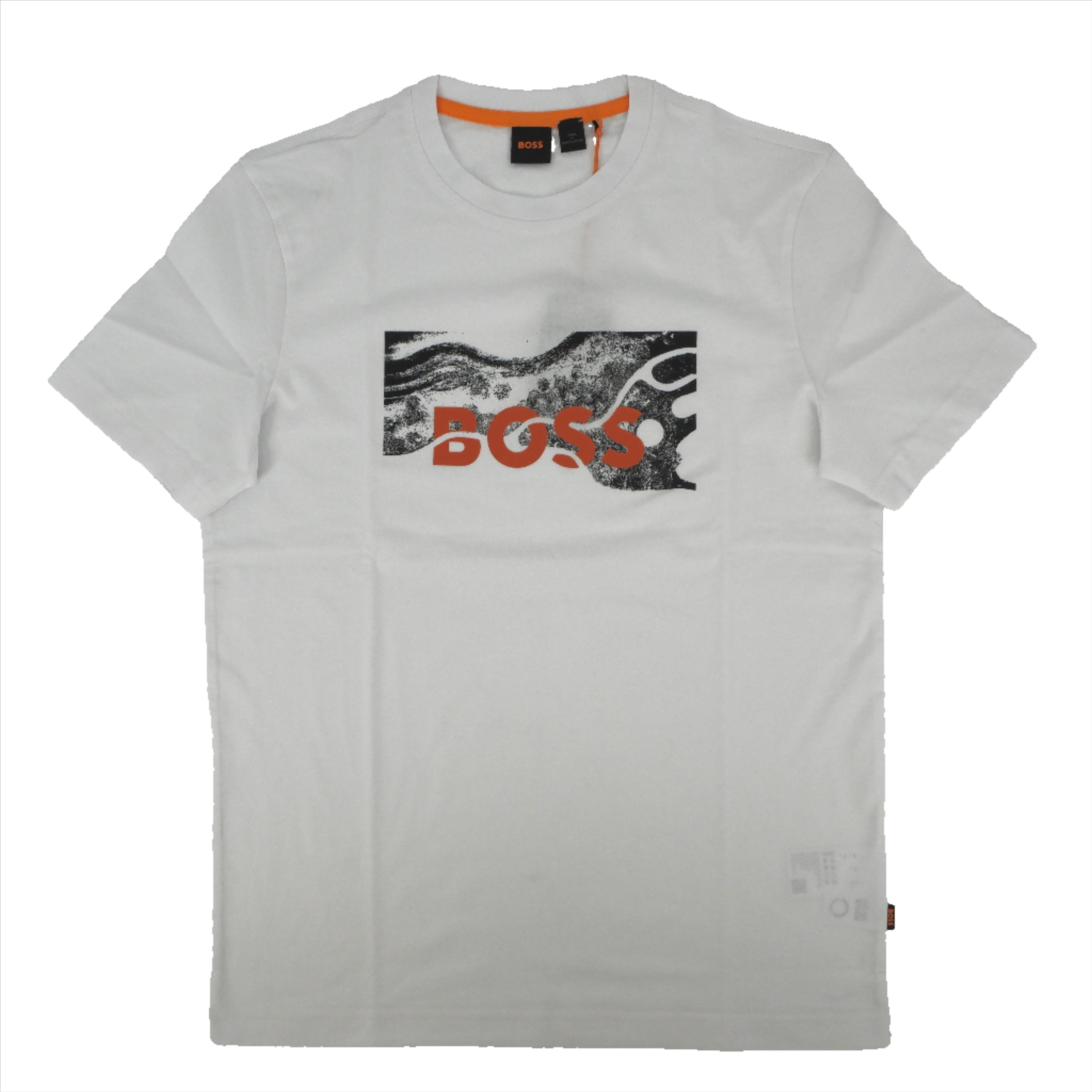 T-shirt avec logo BOSS orange