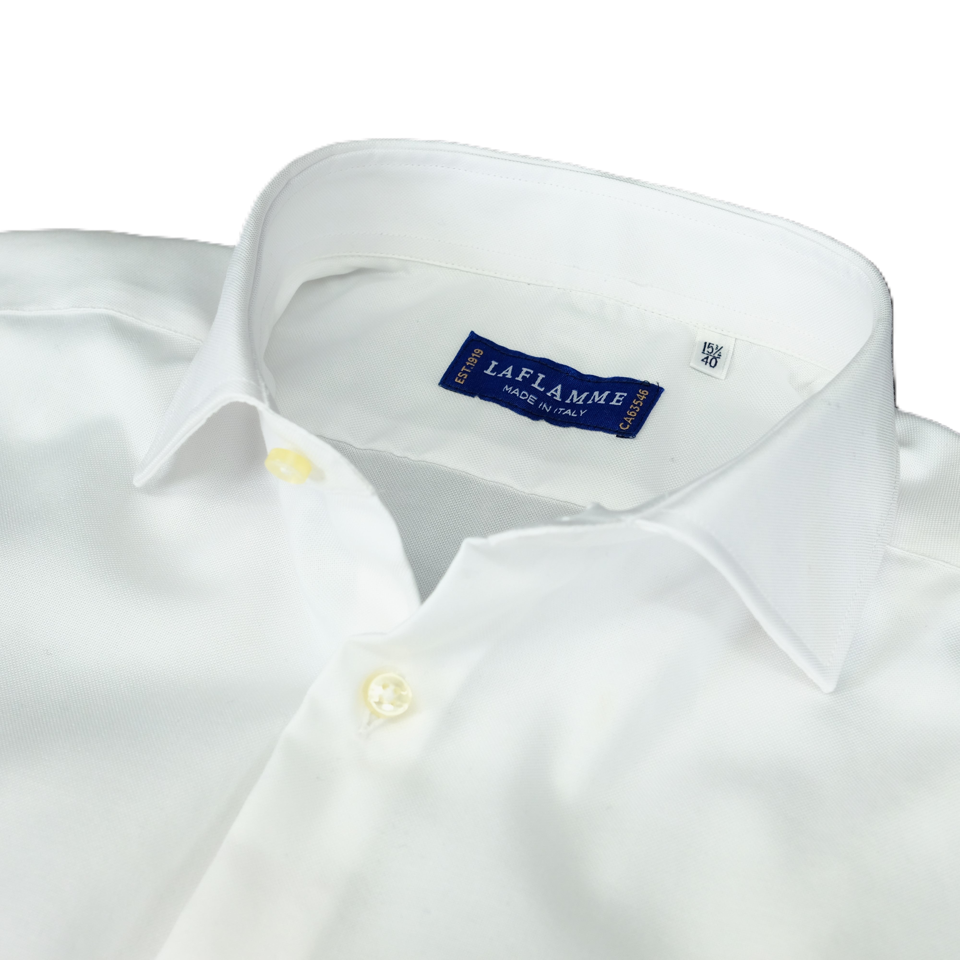 Chemise blanche en micro-oxford de luxe