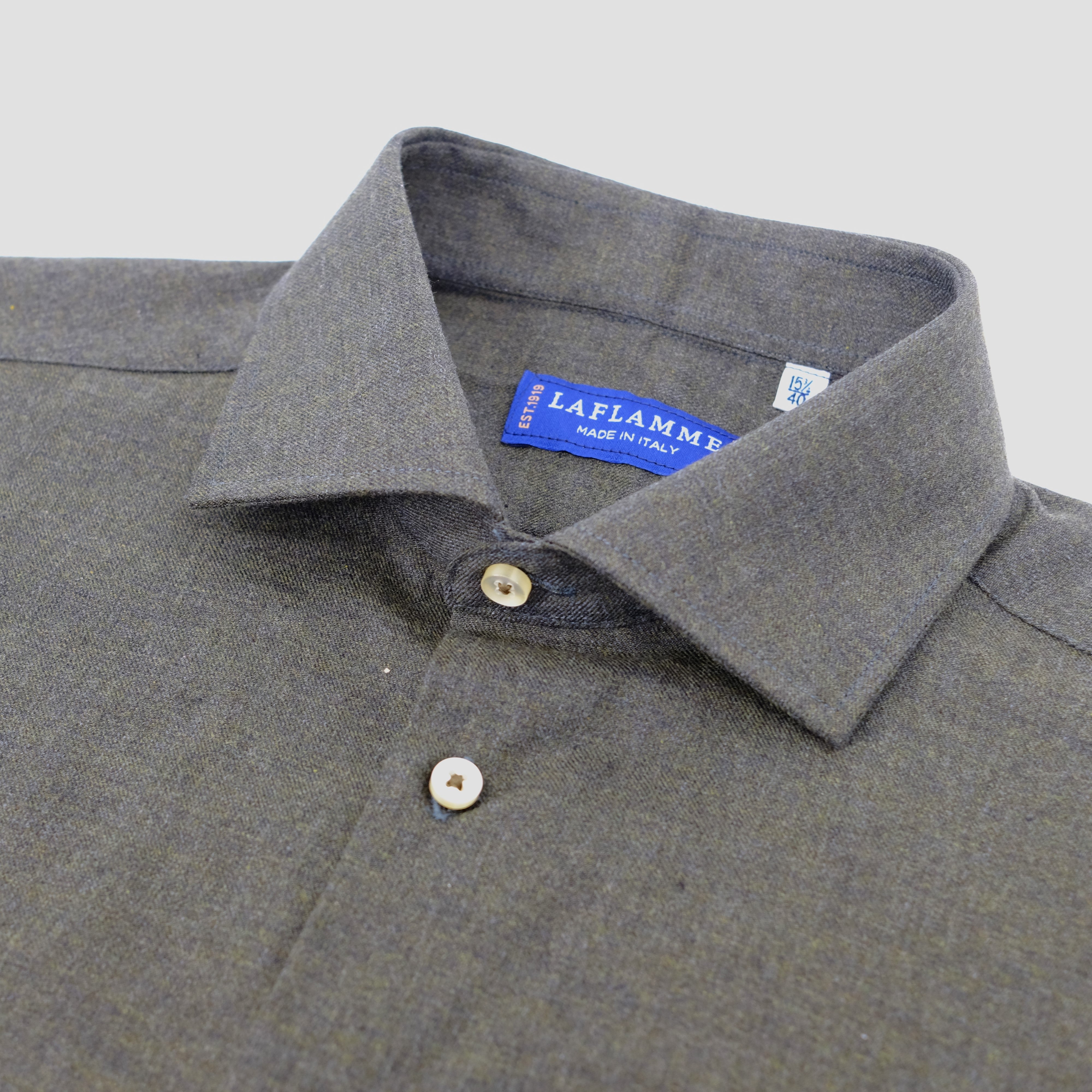 Chemise de flanelle verte forêt