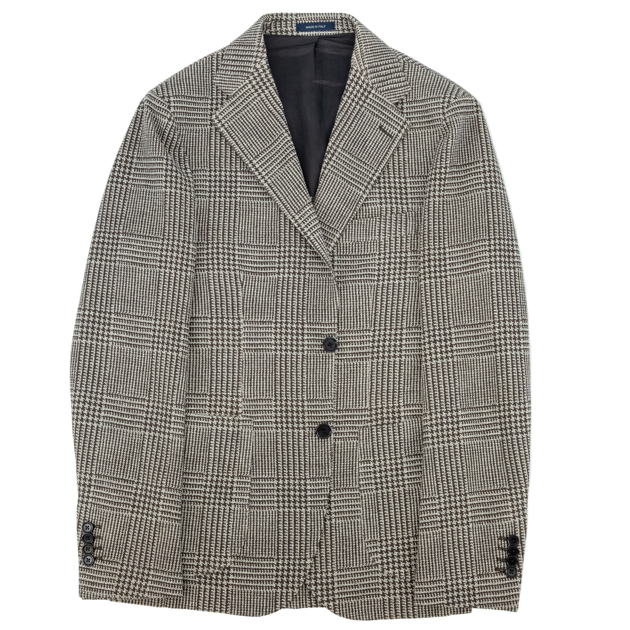 Veston extensible Napoli "Viaggio" à carreaux brun