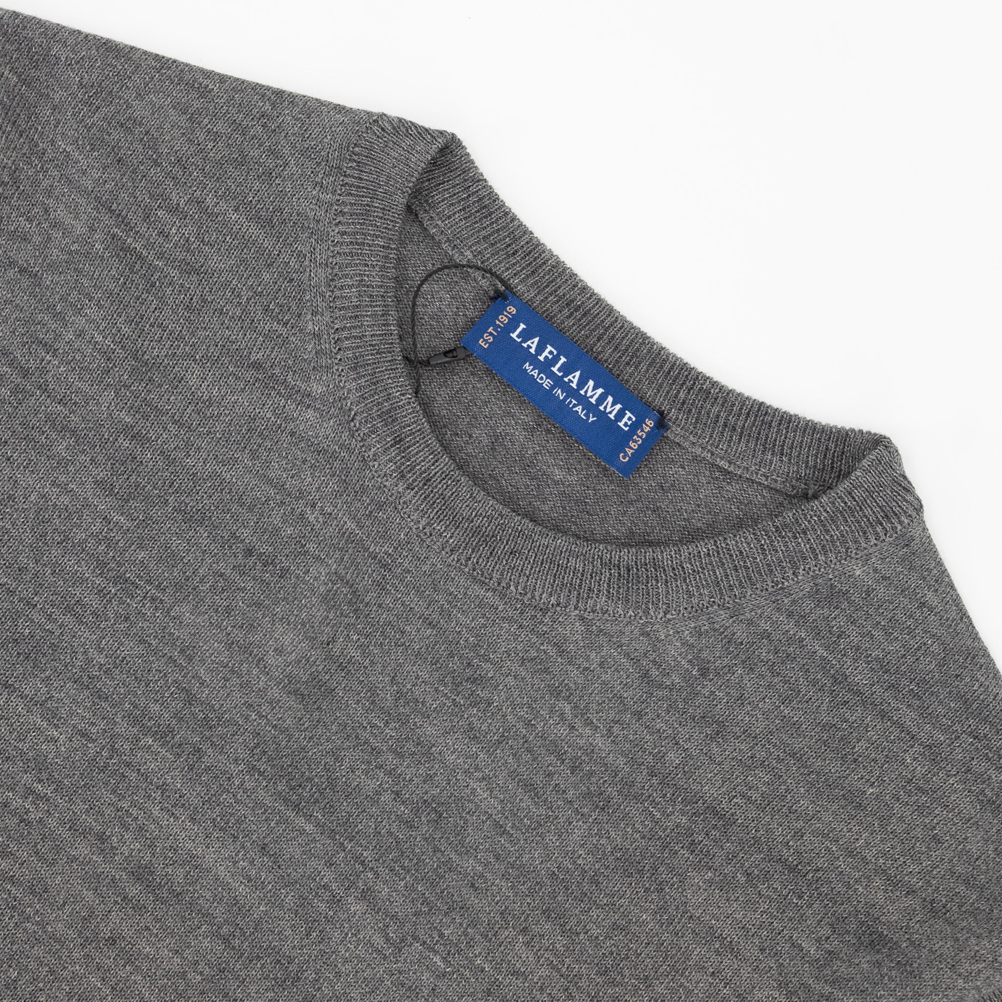 Pull Joseph en laine mérinos gris