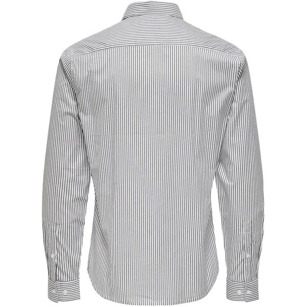 Chemise oxford lignée